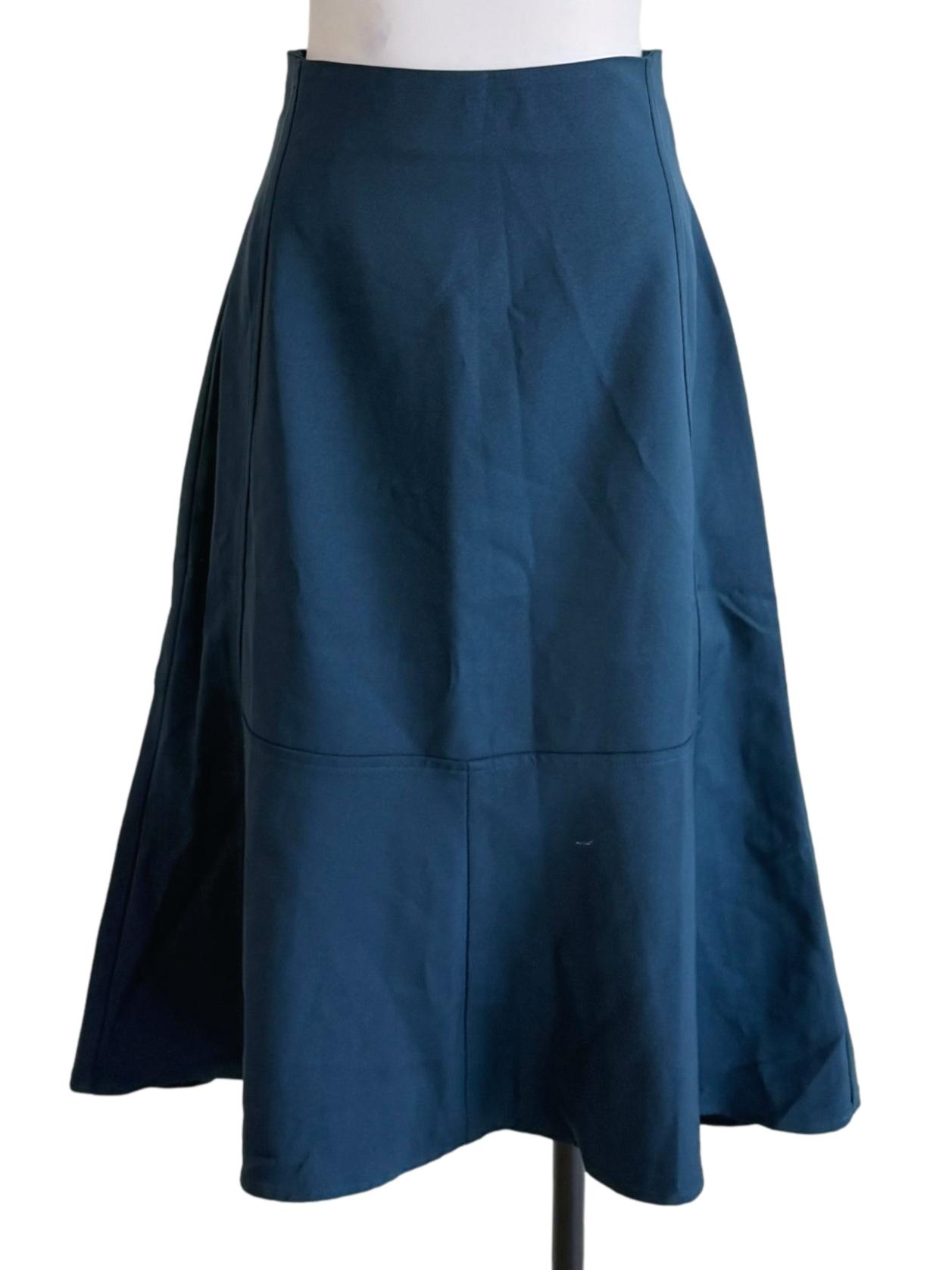 Aegean Blue Circle Skirt