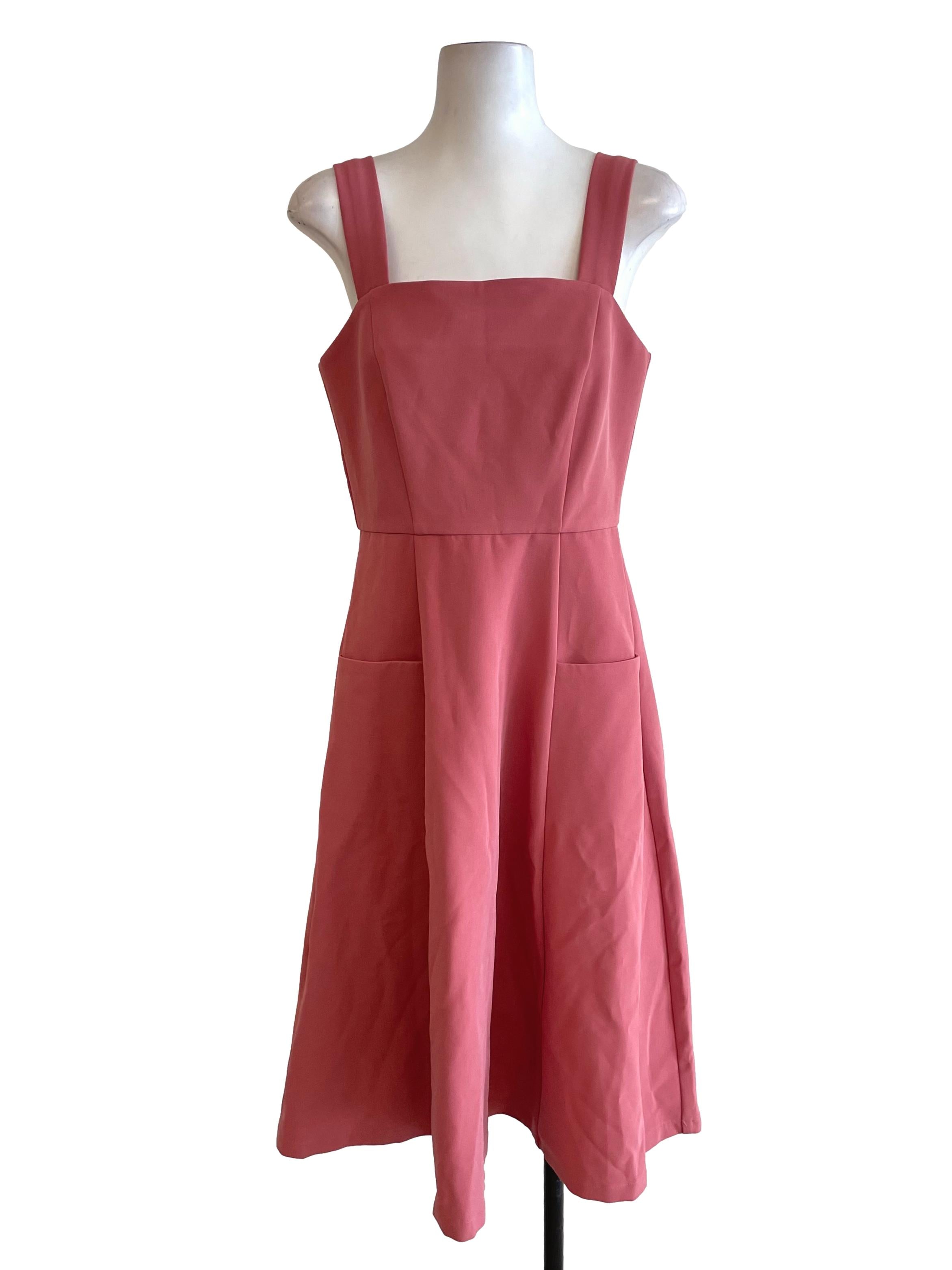 Rouge Thick Strap Sundress