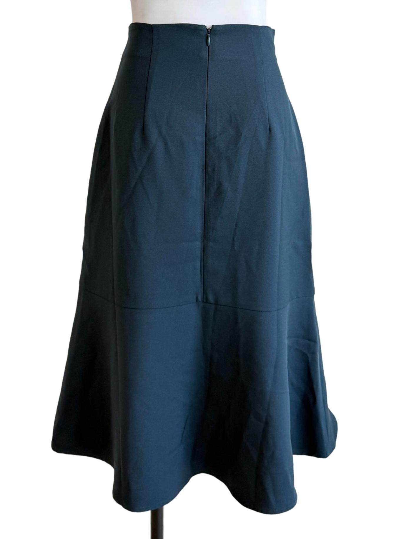 Aegean Blue Circle Skirt