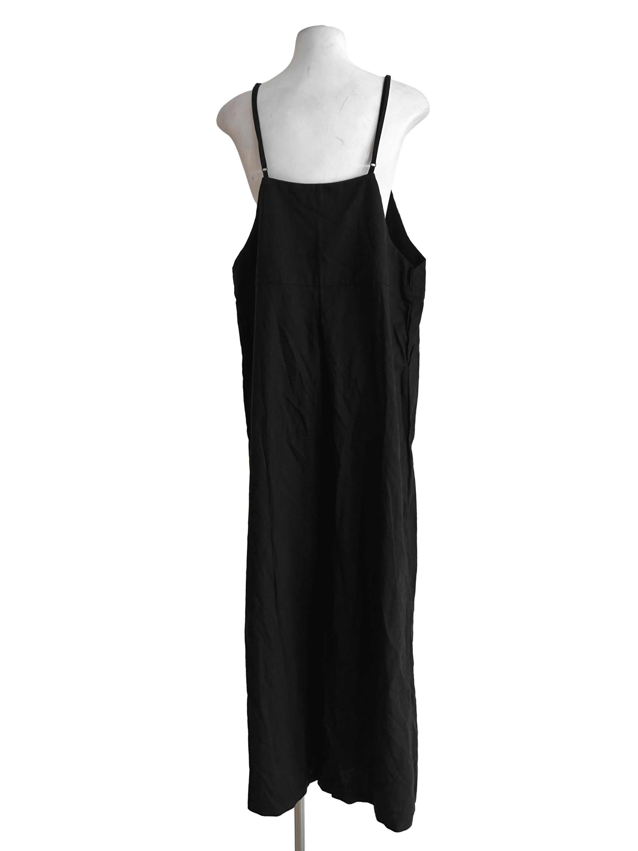 Soft Black Cami Jumpsuits
