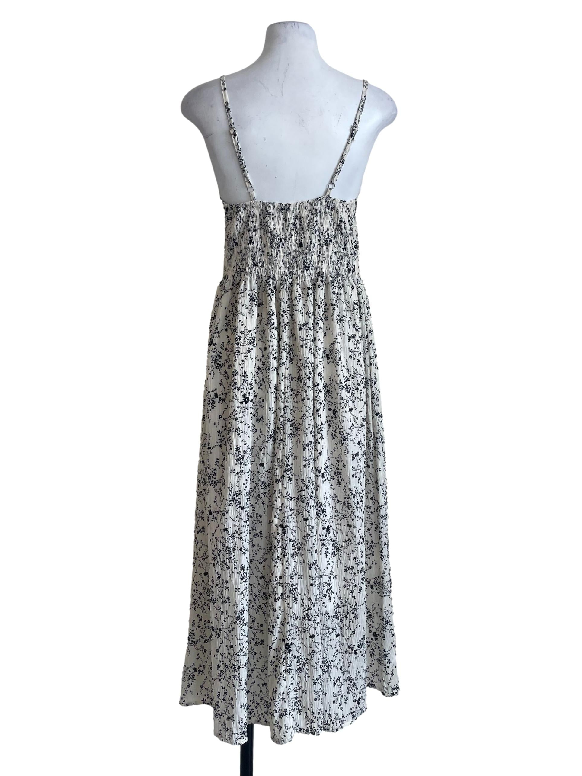 Ivory Floral Dress