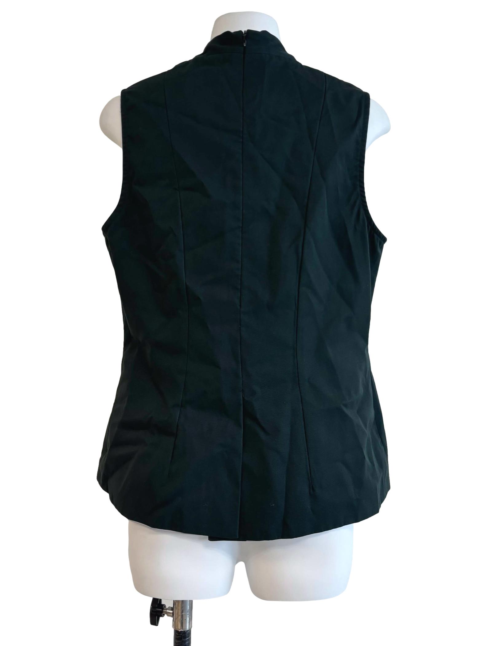 Emerald Green Layered Sleeveless Top