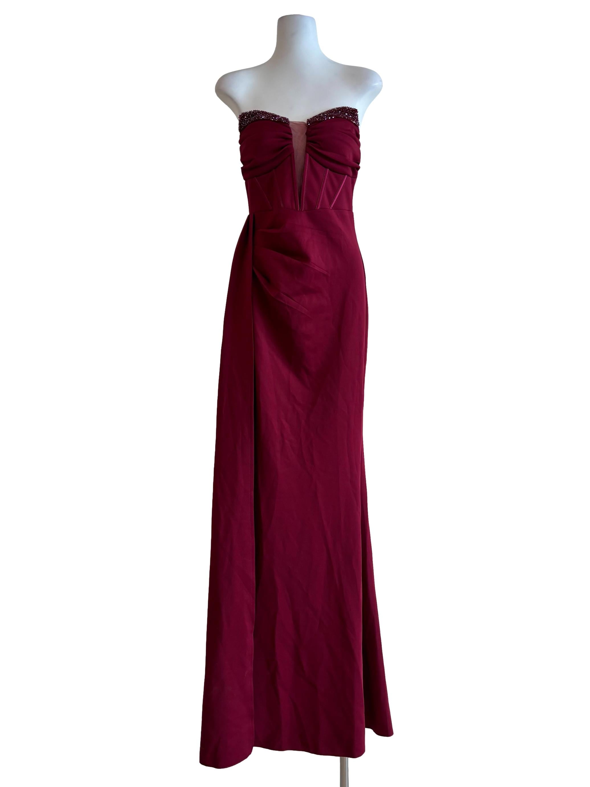Ruby Strapless Corset Fitted Dress