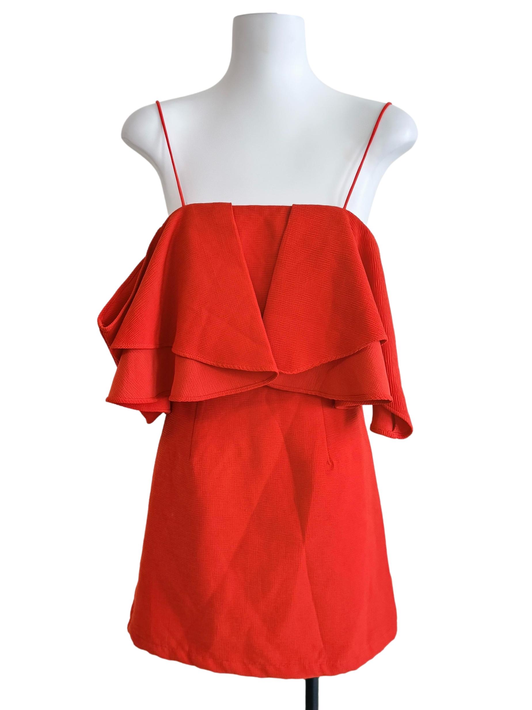 Candy Red Slip Dress
