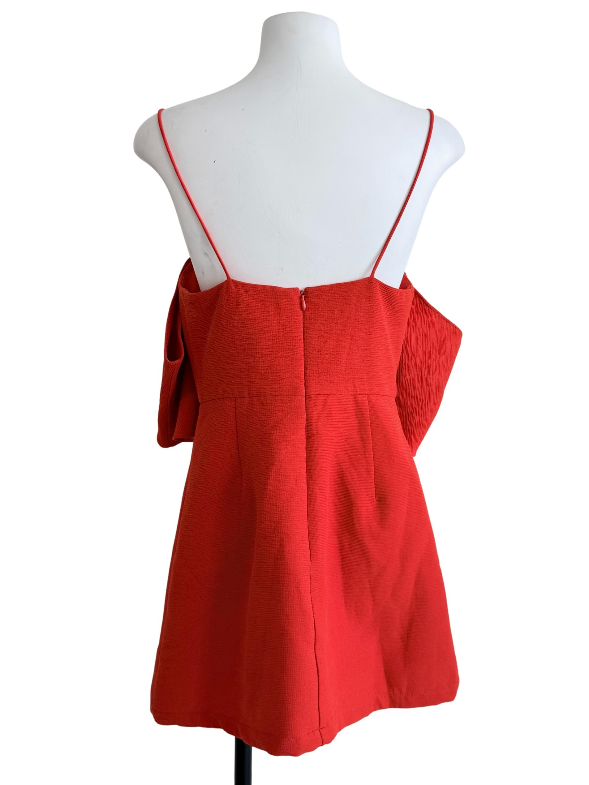 Candy Red Slip Dress
