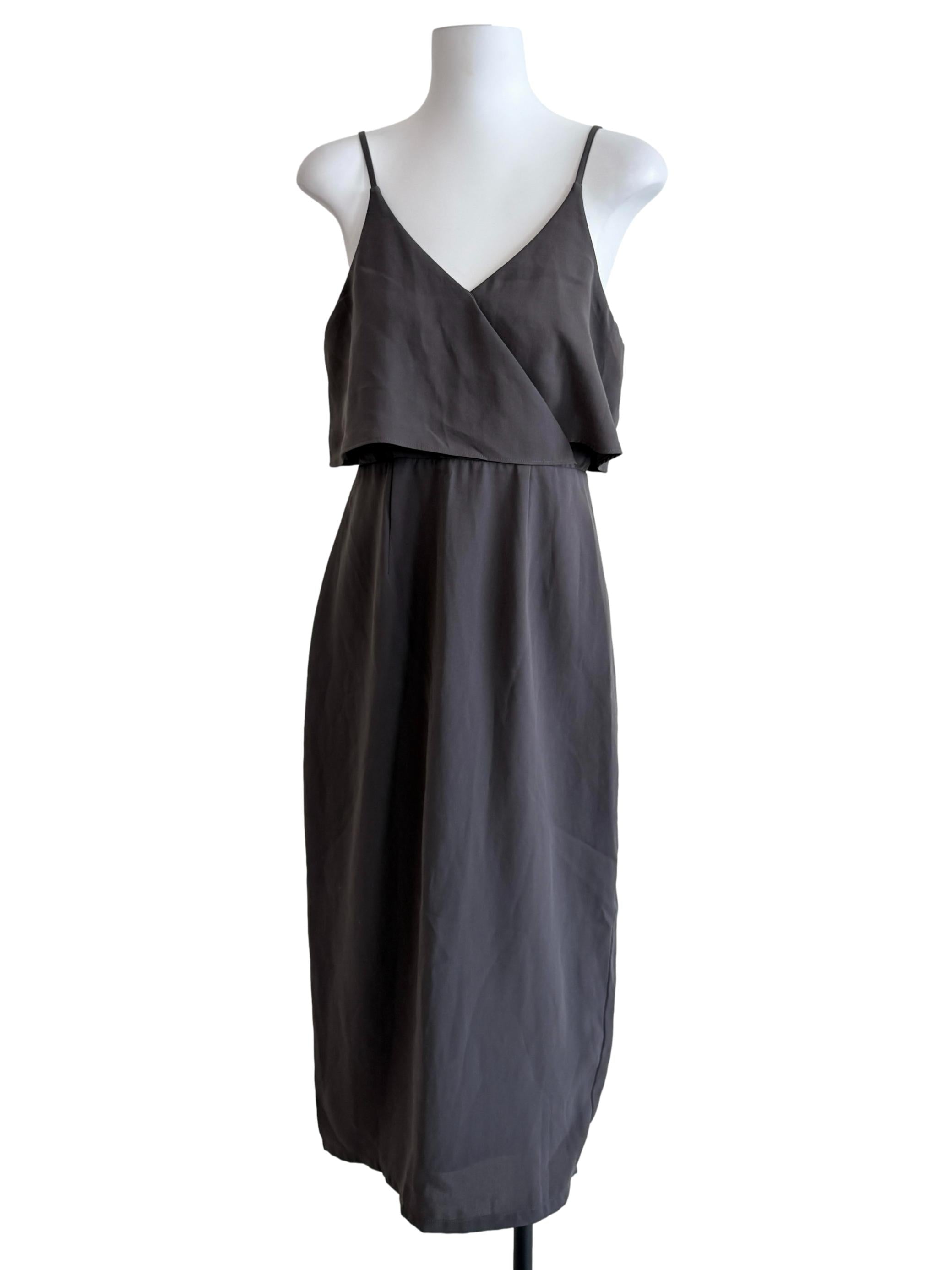 Porpoise Grey Sheath Dress
