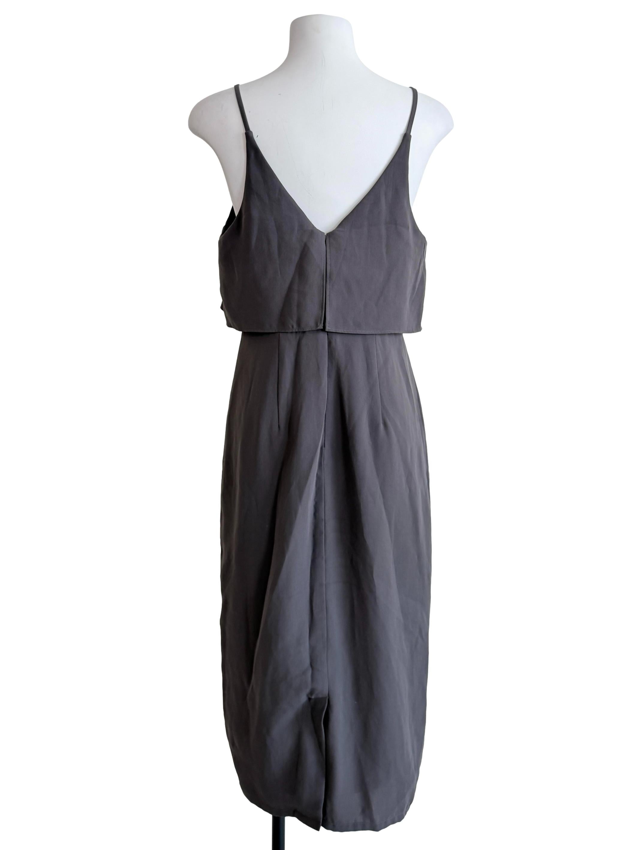 Porpoise Grey Sheath Dress