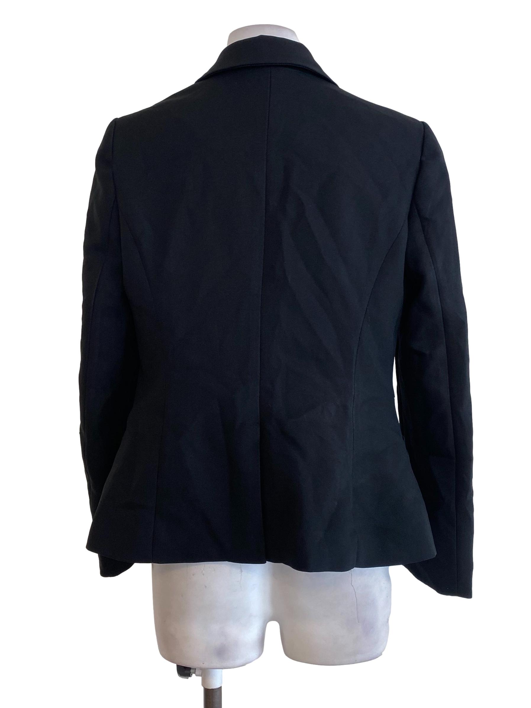 Black Double Breasted Blazer