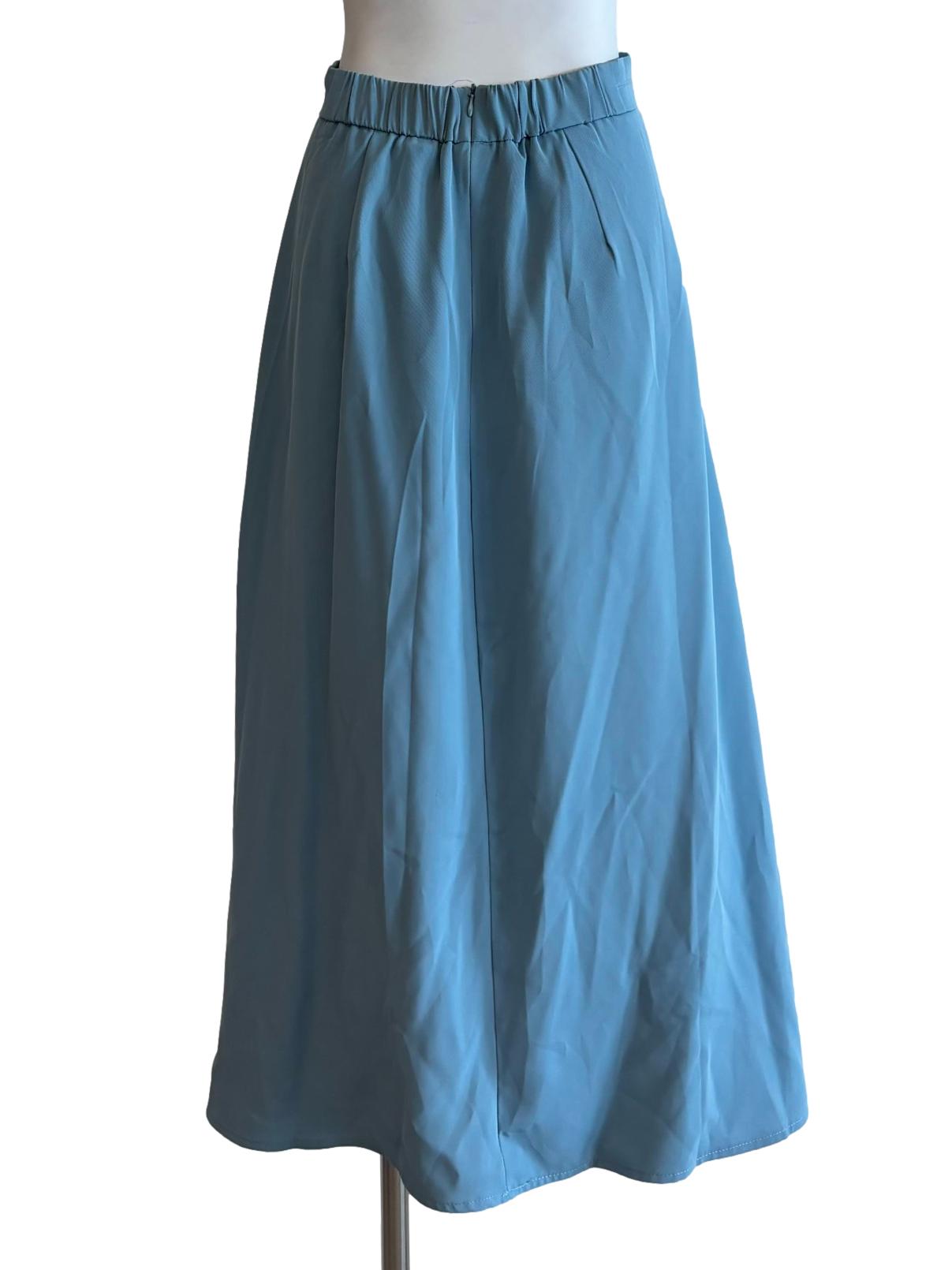 Carolina Blue Plain Skirt