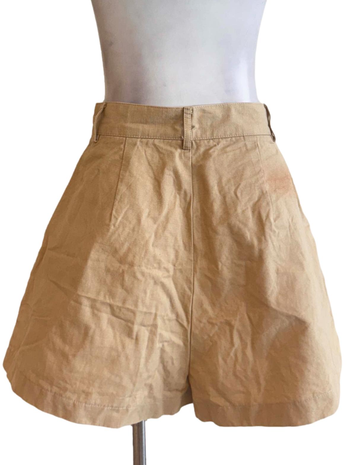 Latte Plain Shorts