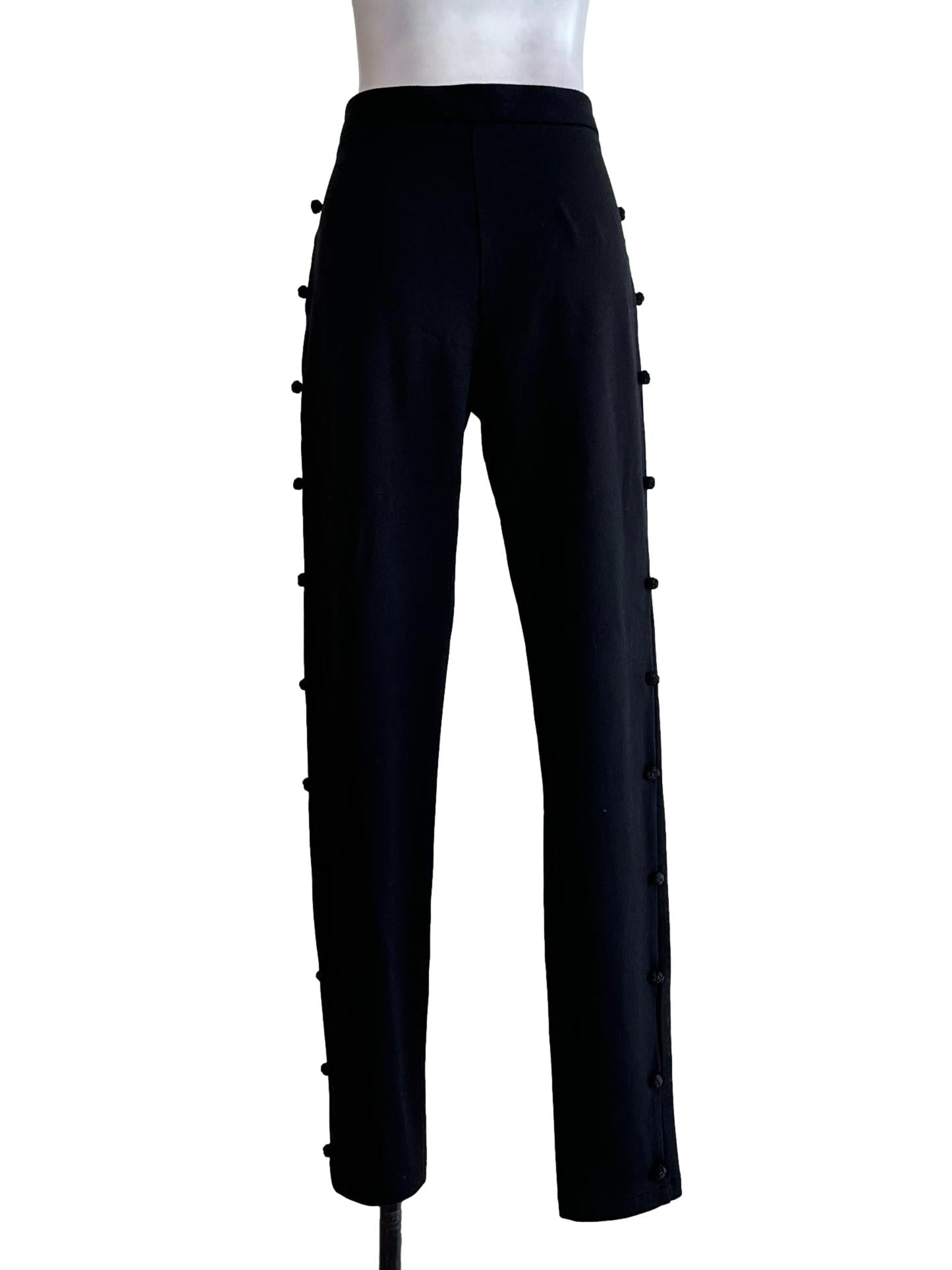 Black Plain Pants