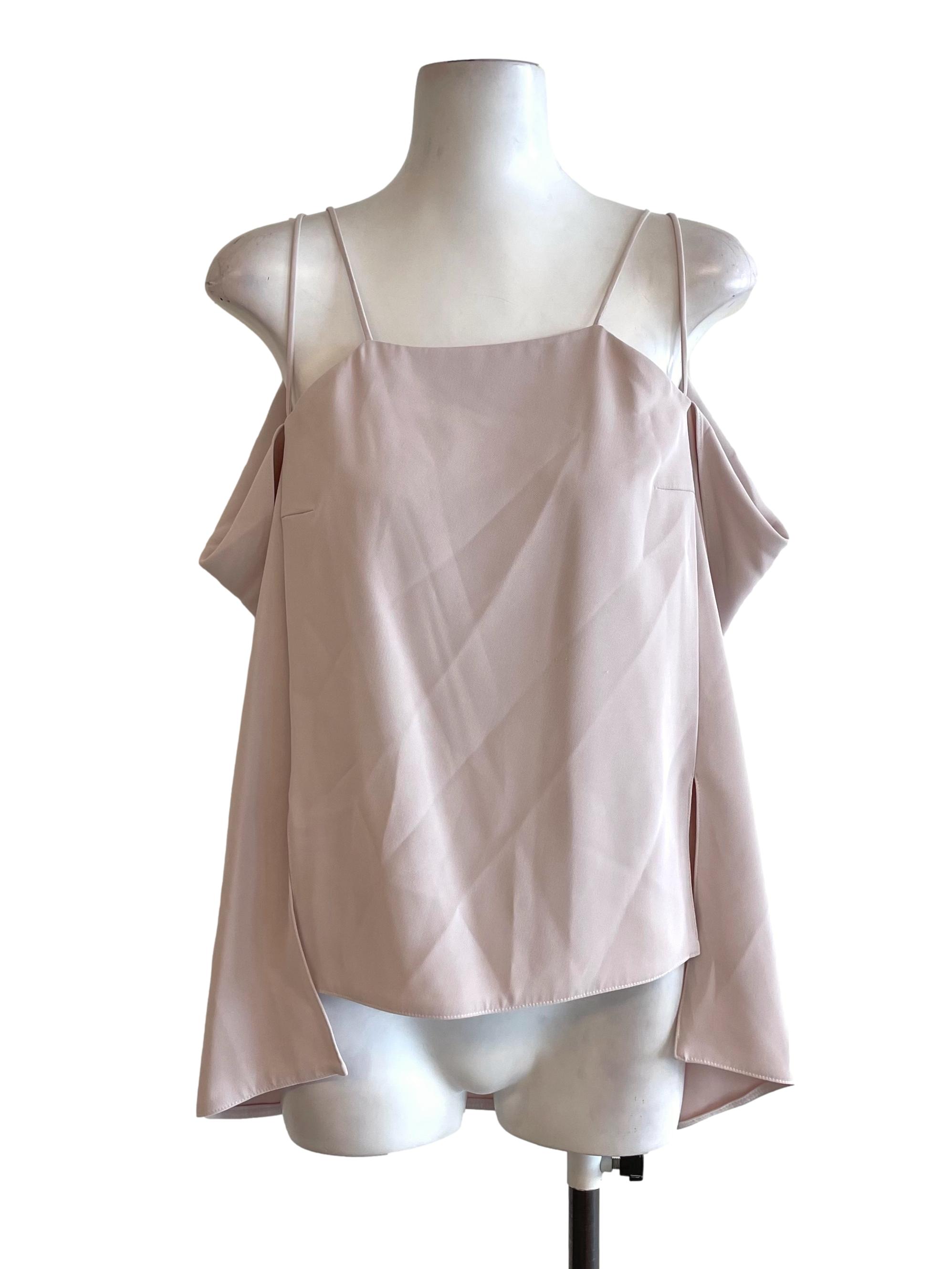 Coconut Off Shoulder Flowy Top