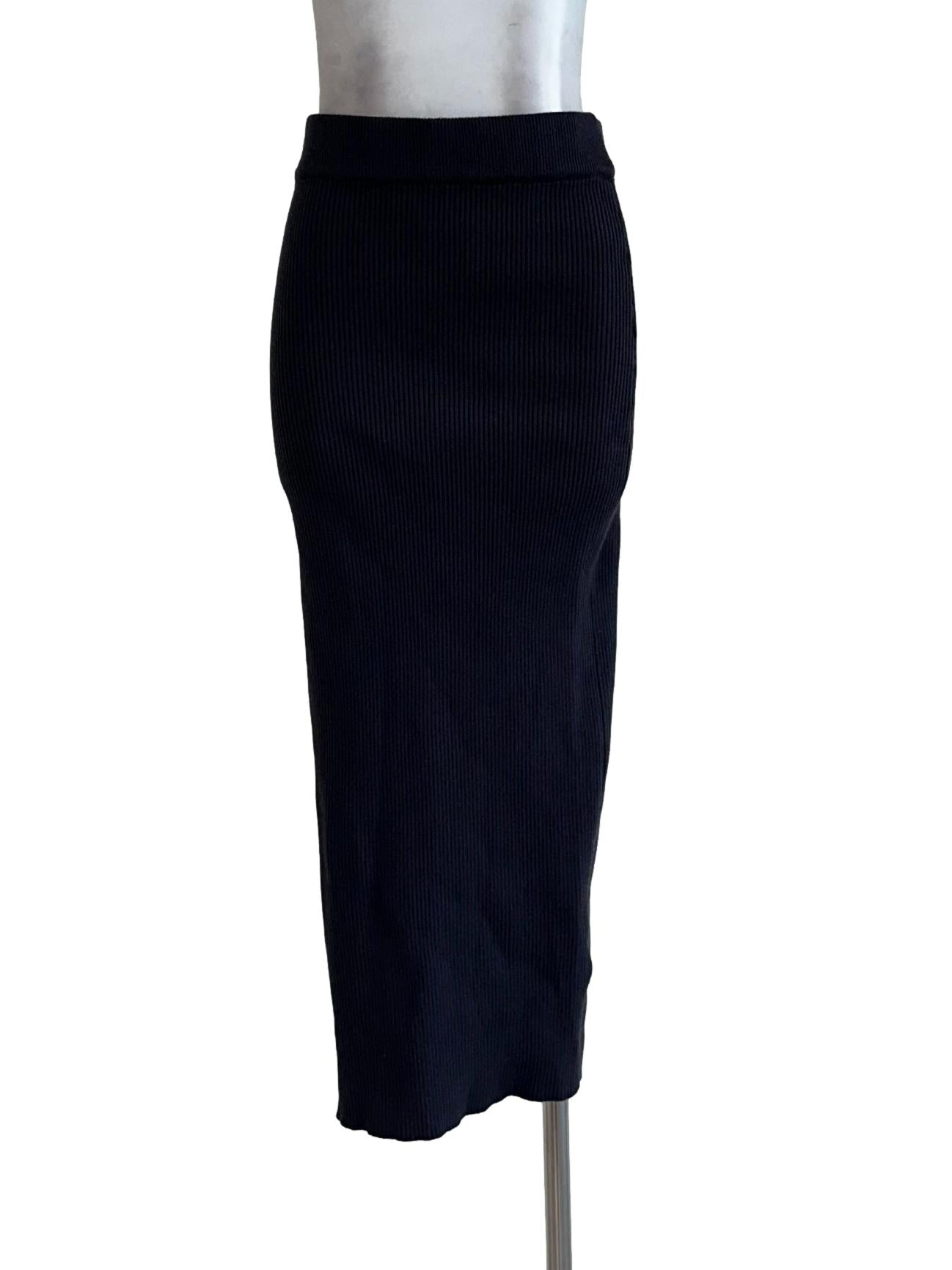 Shadow Grey Pencil Skirt