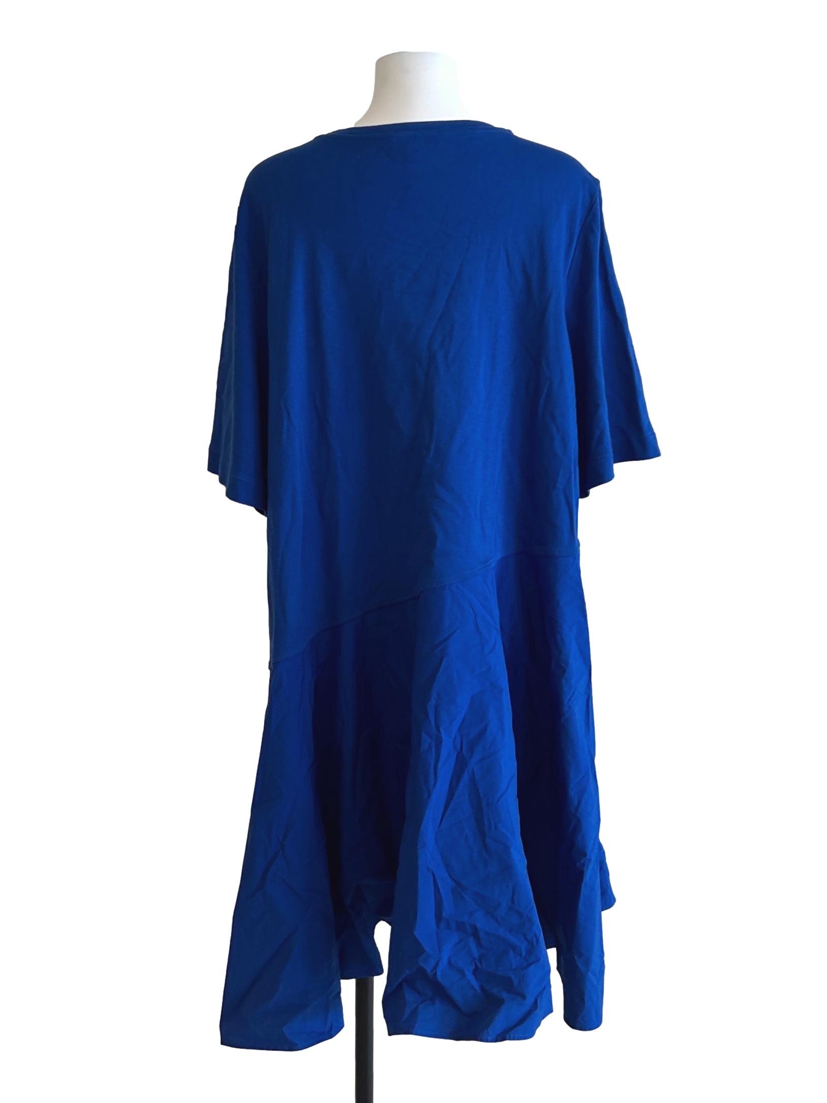 COS Cobat Blue Shirt Dress | REFASH