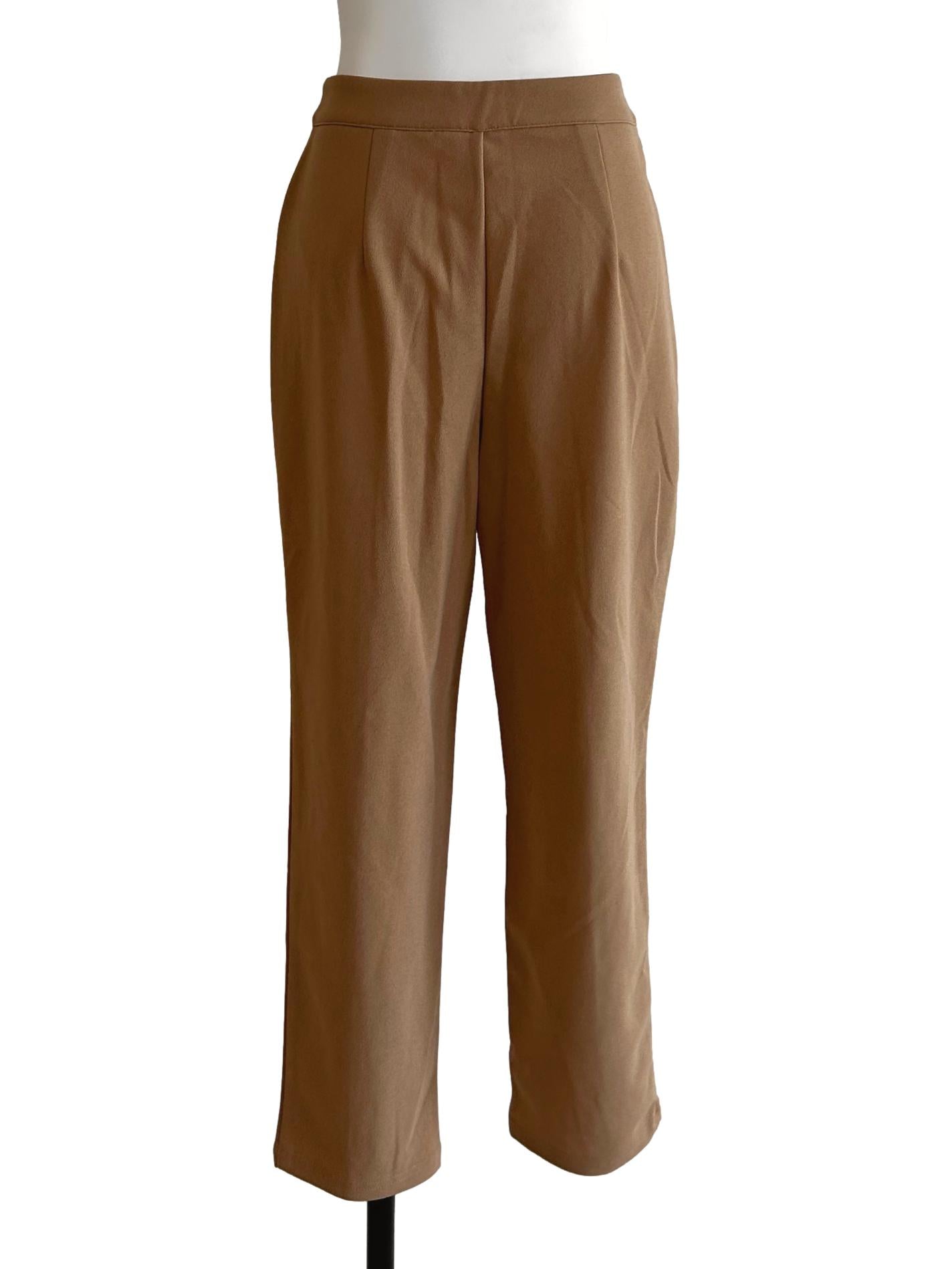 Light Brown Tapered Pants