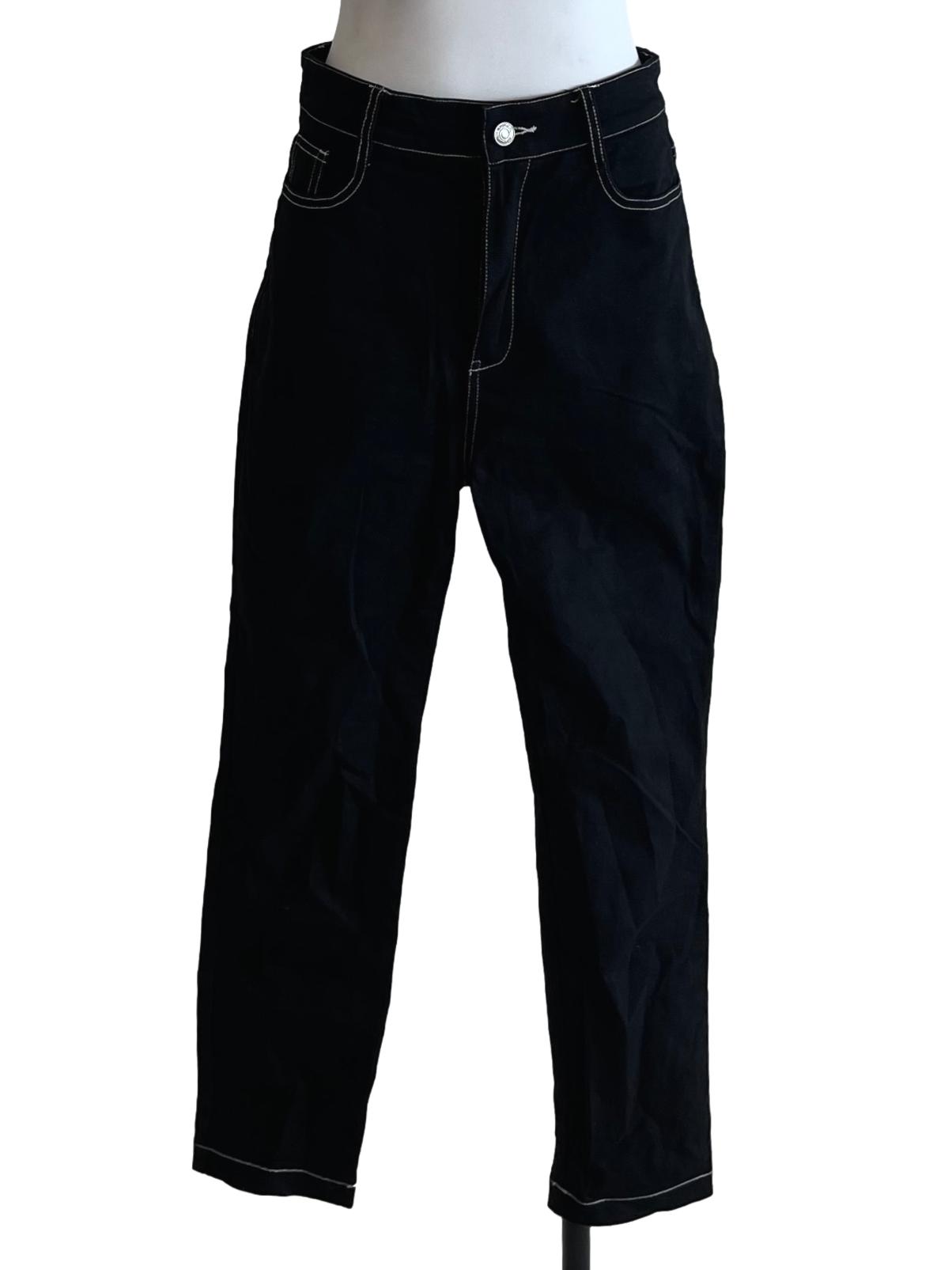 Black Plain Skinny Jeans