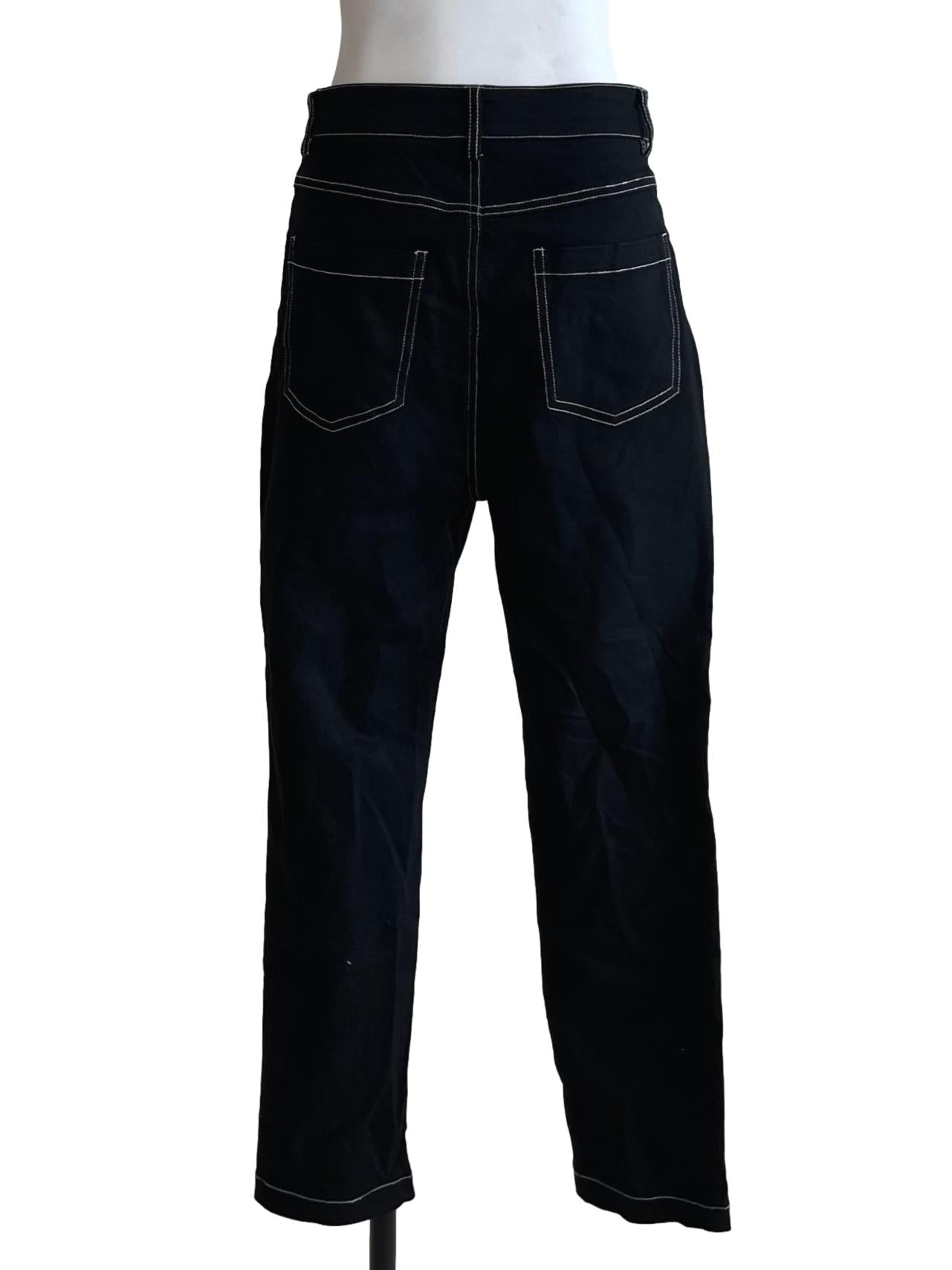 Black Plain Skinny Jeans