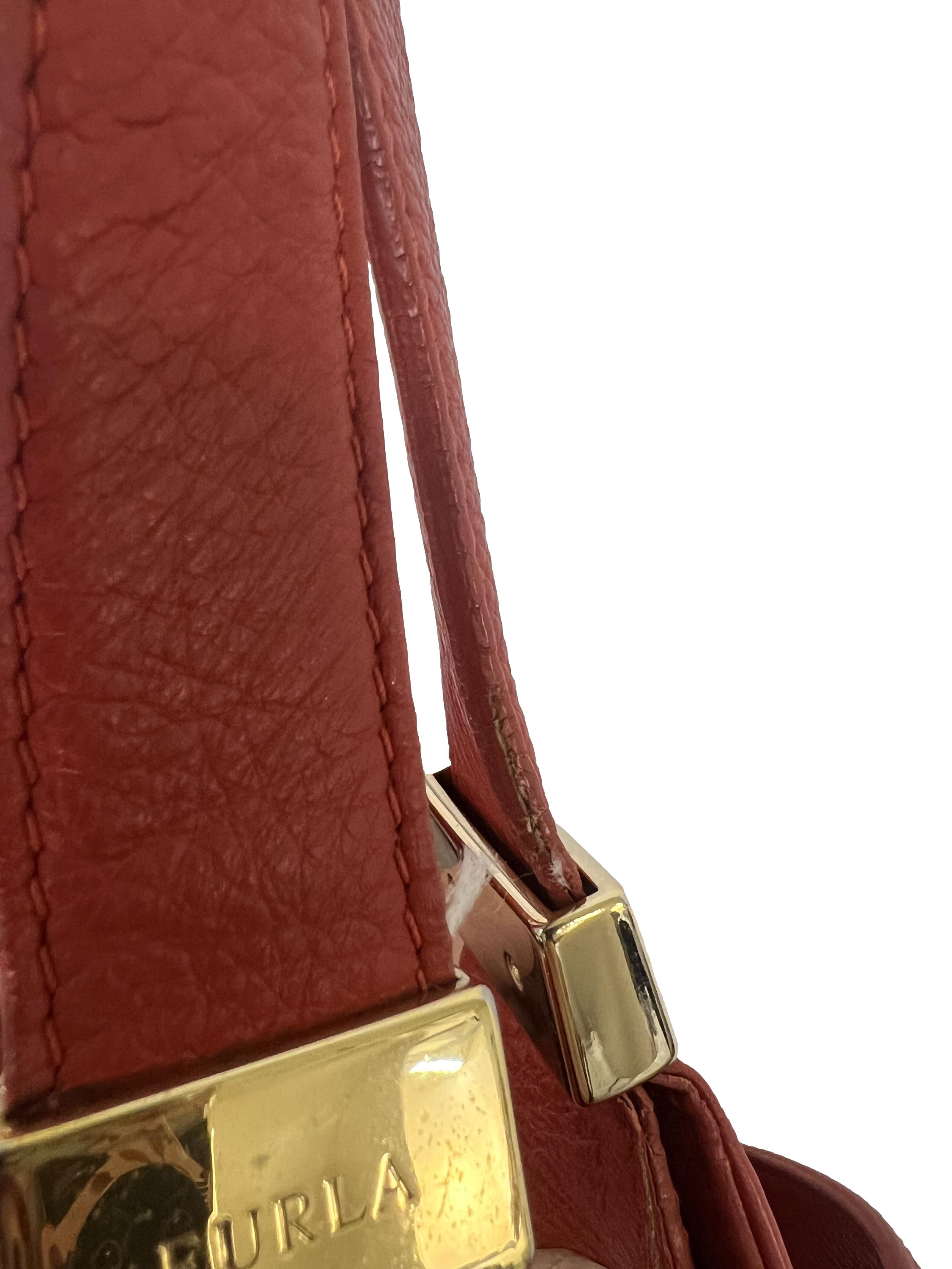 Red Leather Handbag CSN