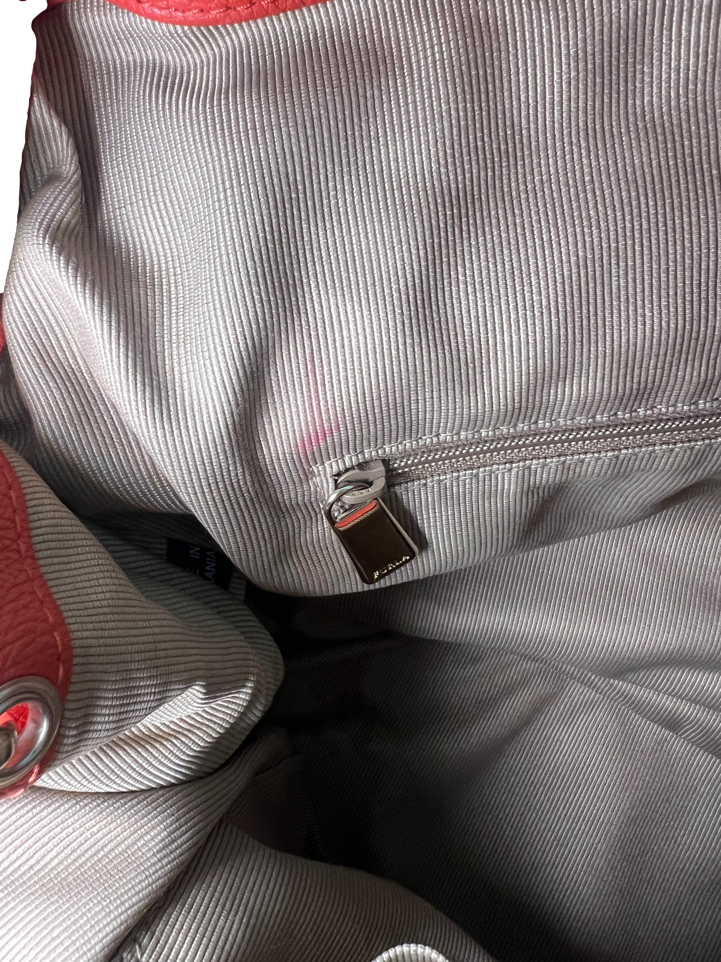 Red Leather Handbag CSN