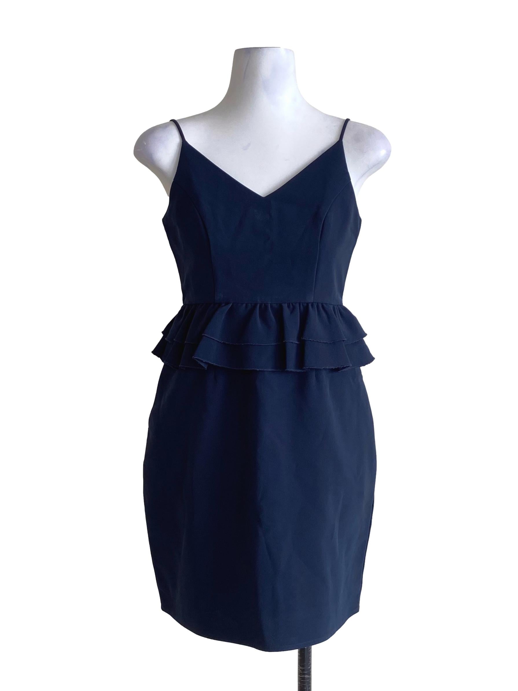 Dark Navy Blue Sun Dress LB