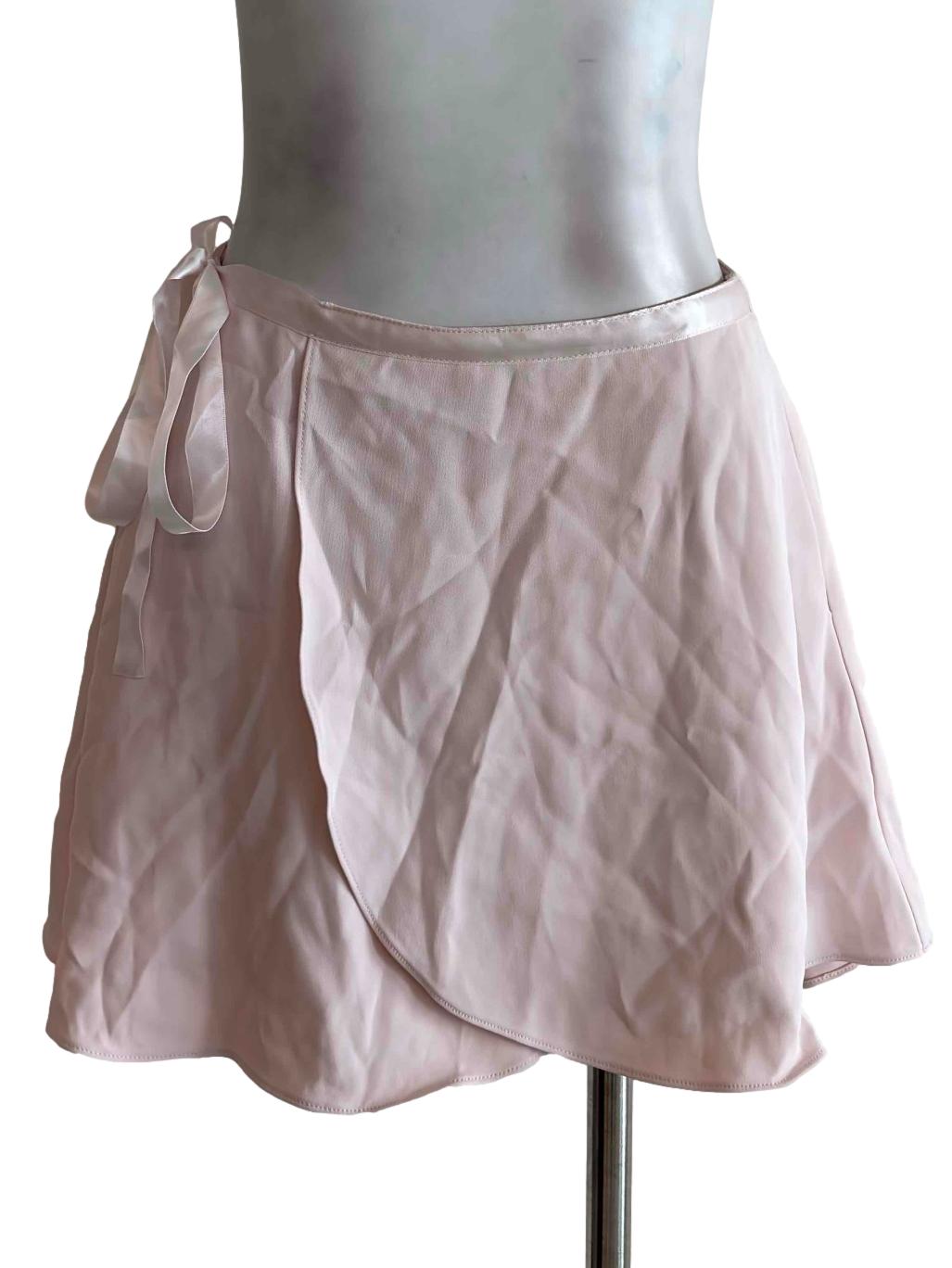 Light Pink Ribbon Mini Skirt