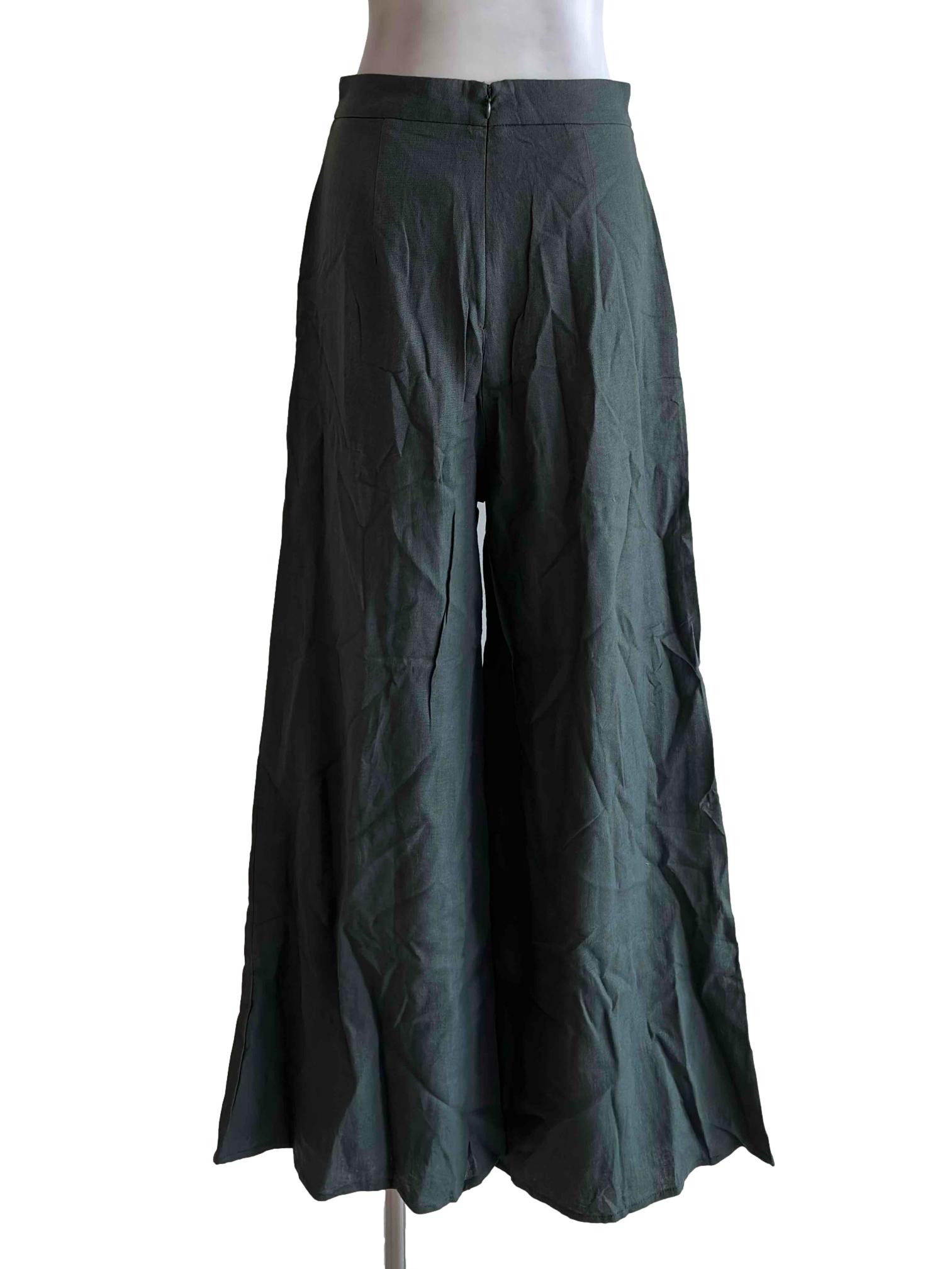 Olive Green High Rise Pant