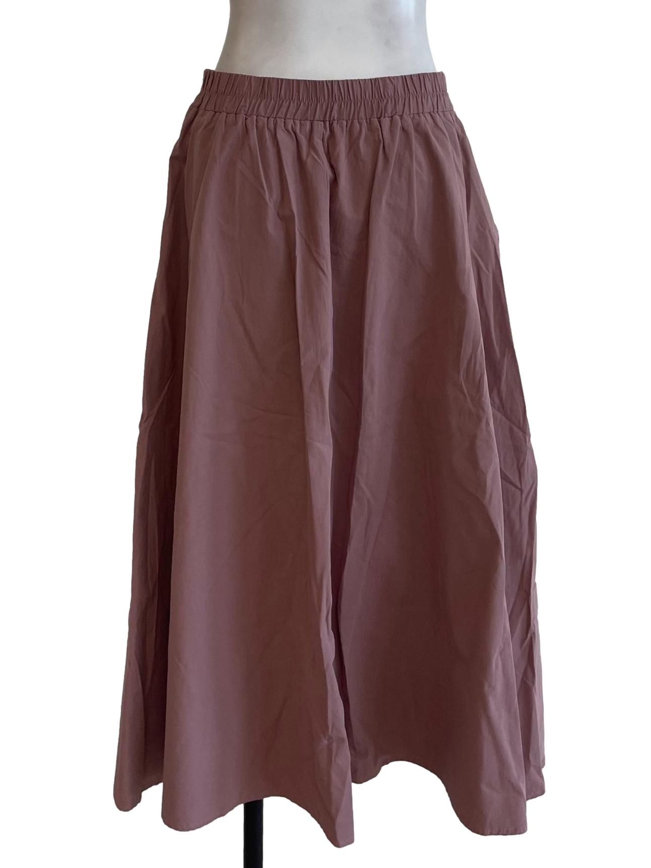 Dusty Pink Cotton Skirt