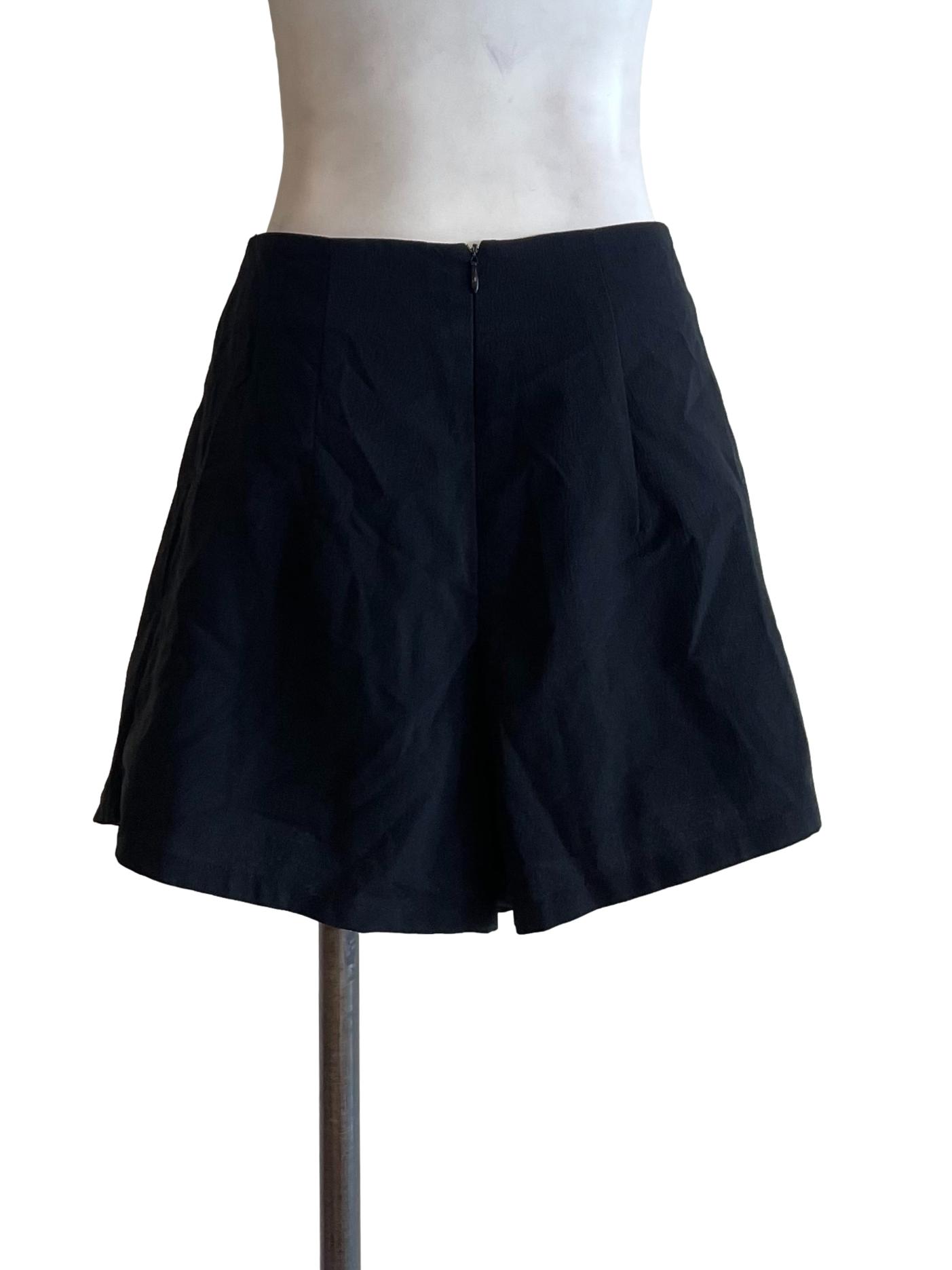 Charcoal Textured Skorts