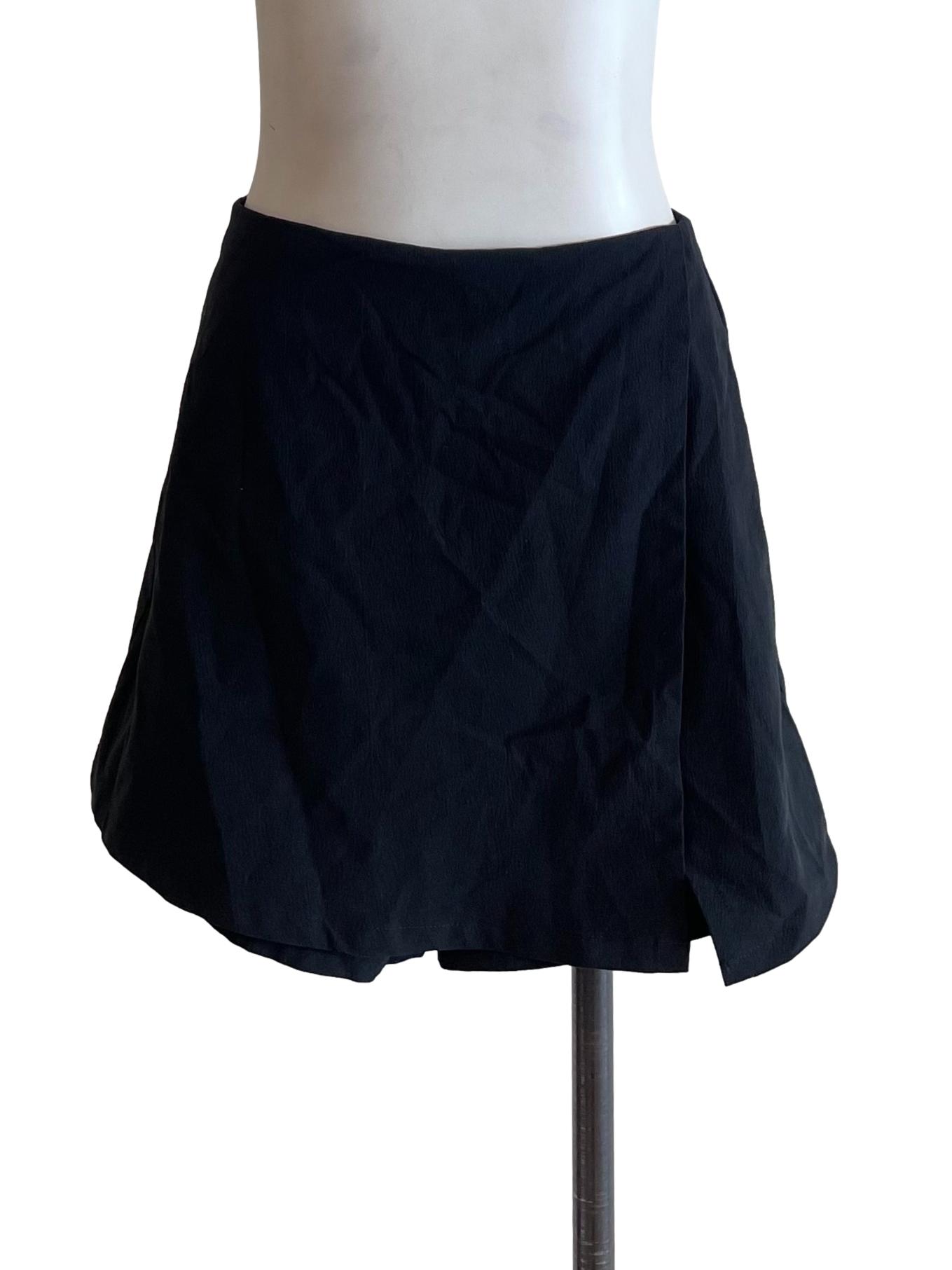 Charcoal Textured Skorts