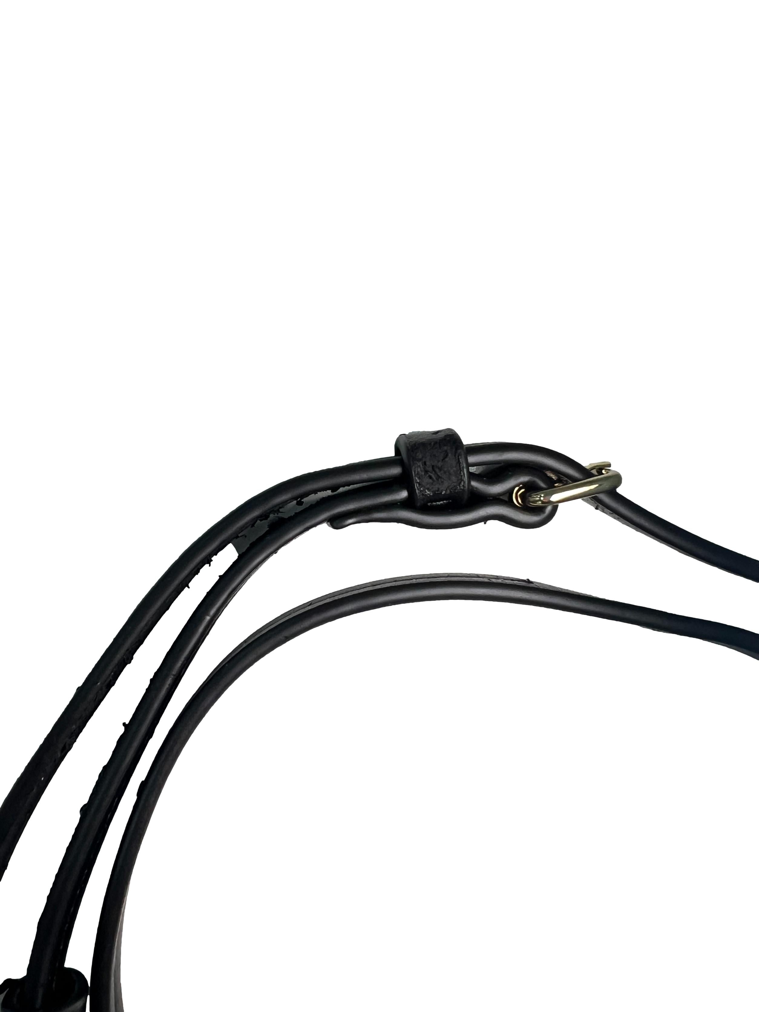 Black Leather Love Moschino Mini Bag CSN