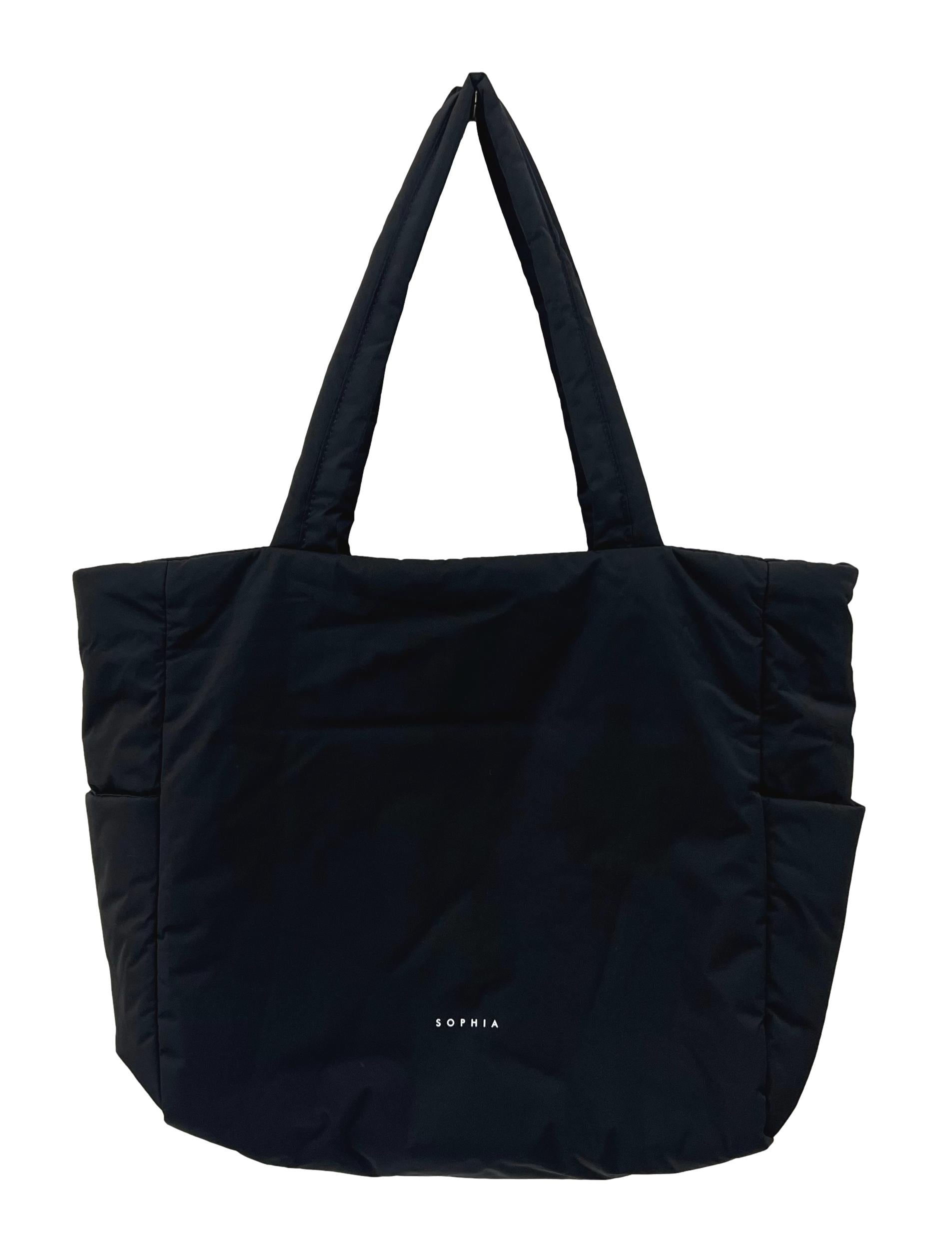 Black Posh Tote Bag
