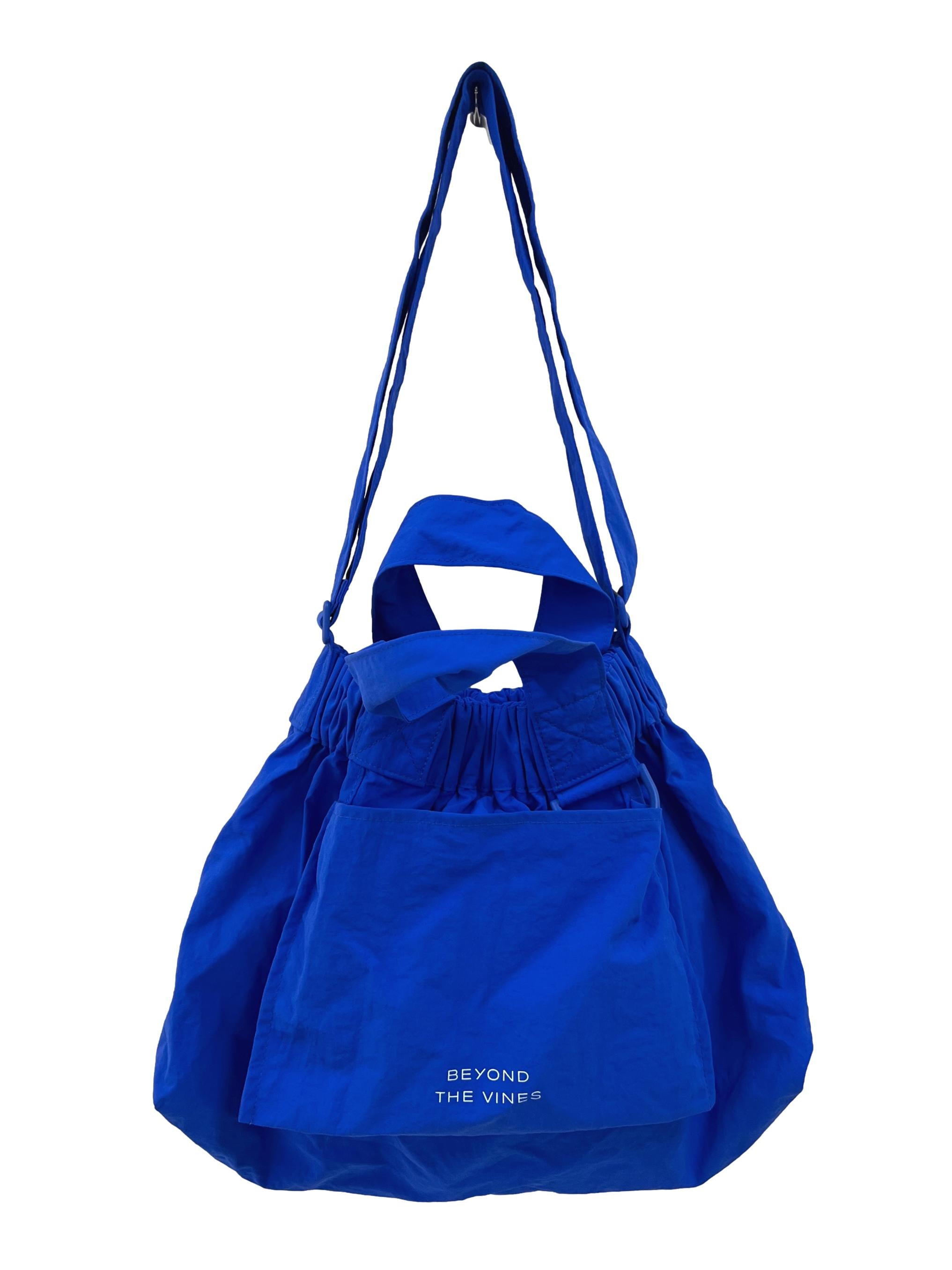 Royal Blue Dumpling Bag