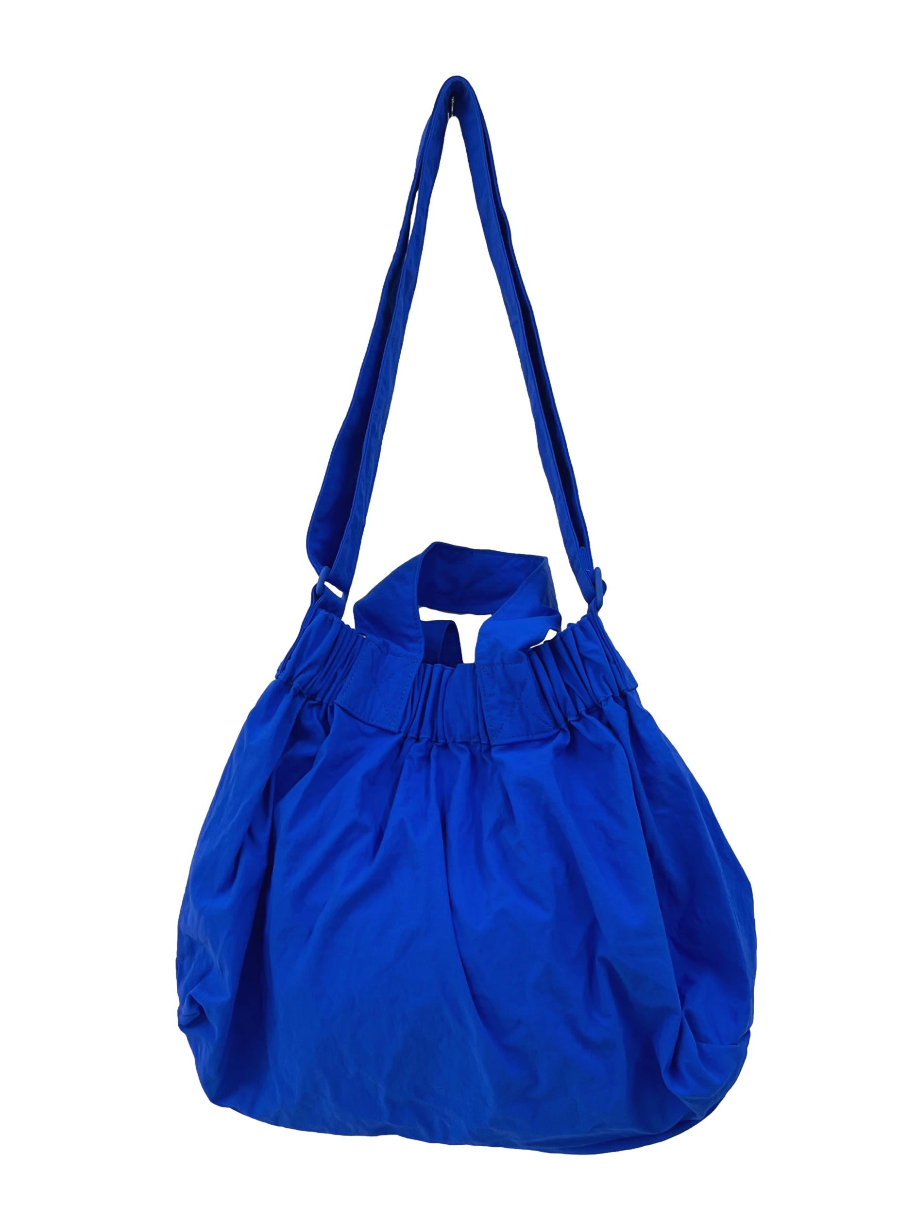 Royal Blue Dumpling Bag