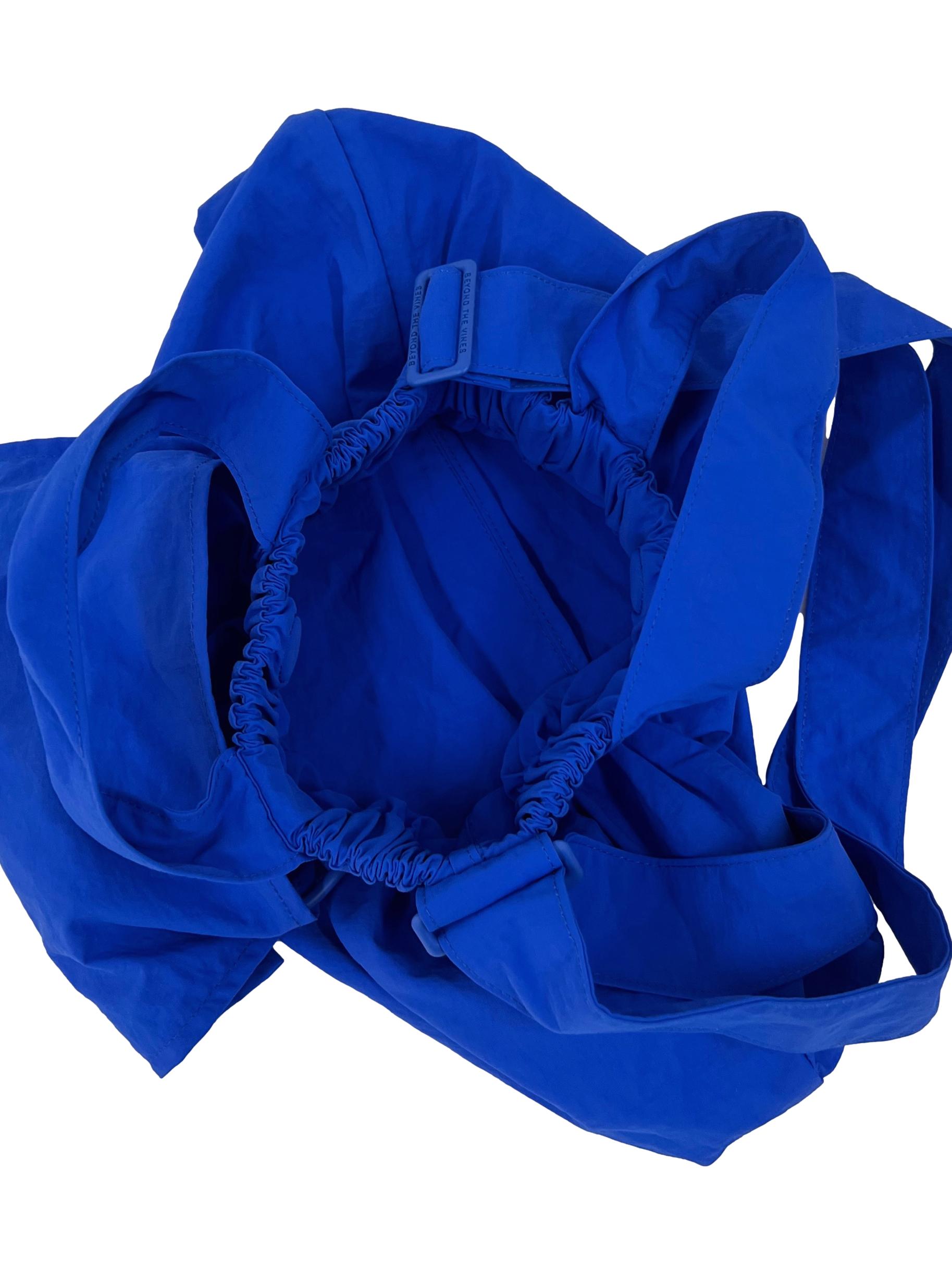 Royal Blue Dumpling Bag