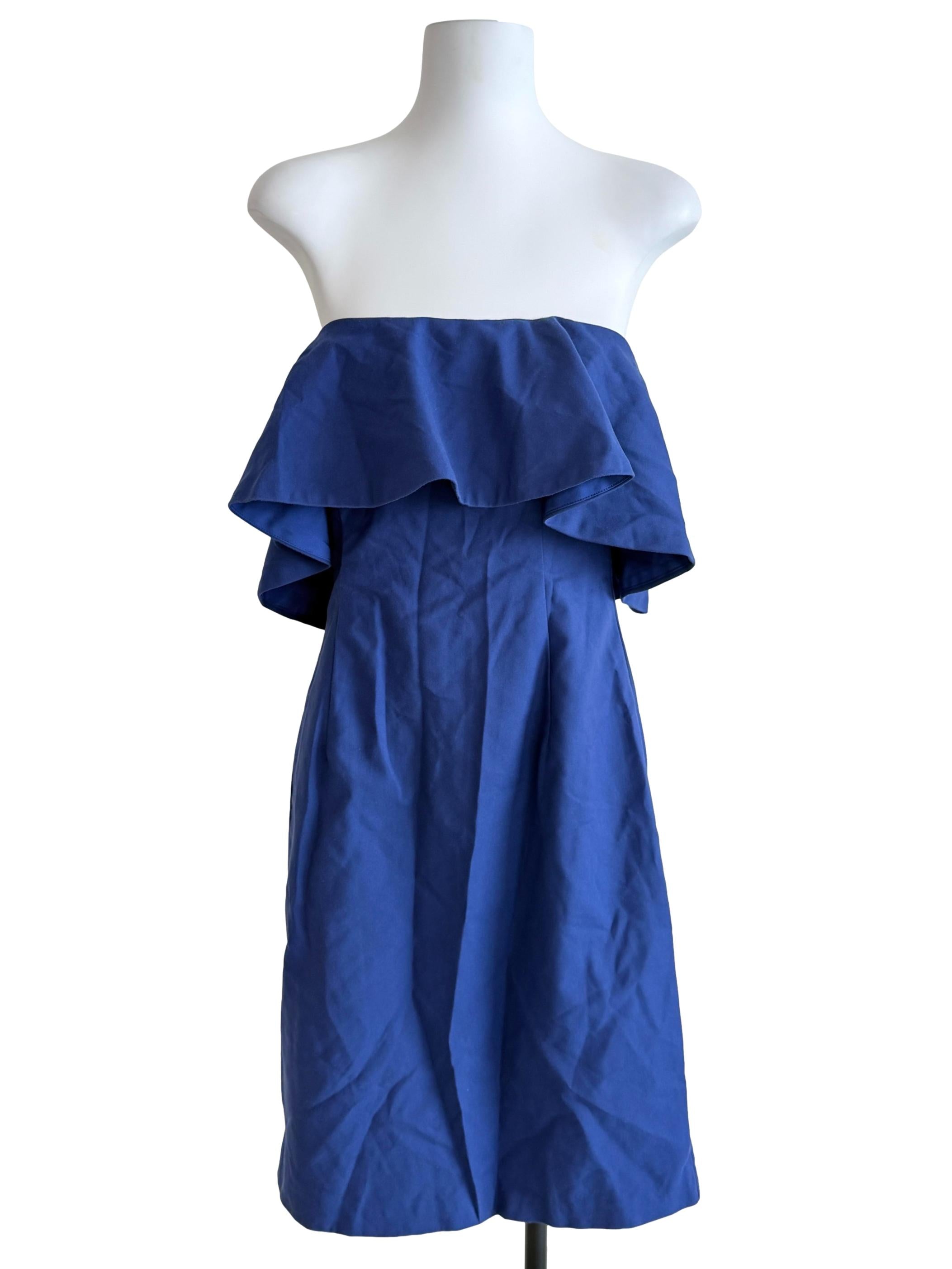 Cobalt Blue Sheath Dress