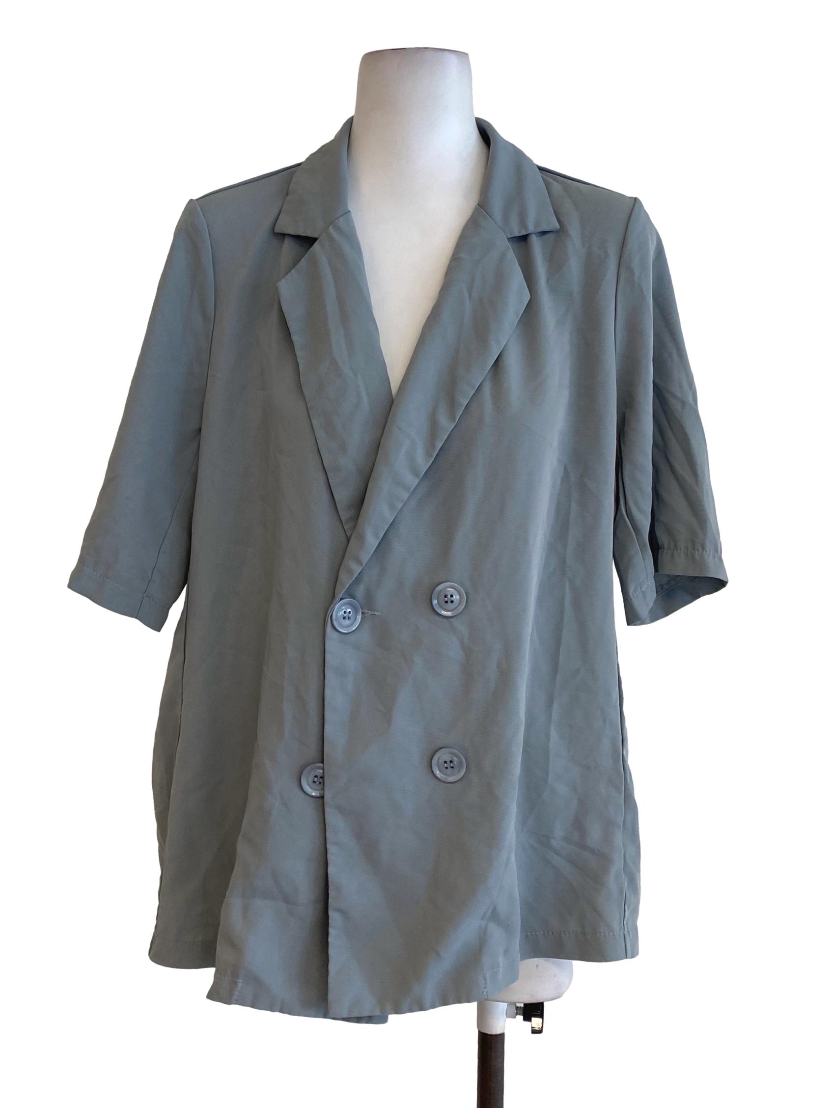 Dusty Blue Blazer