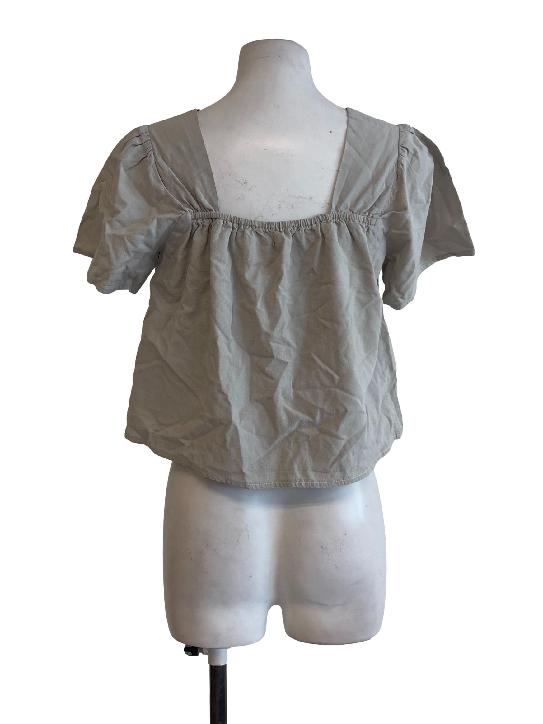 Light Grey Plain Top