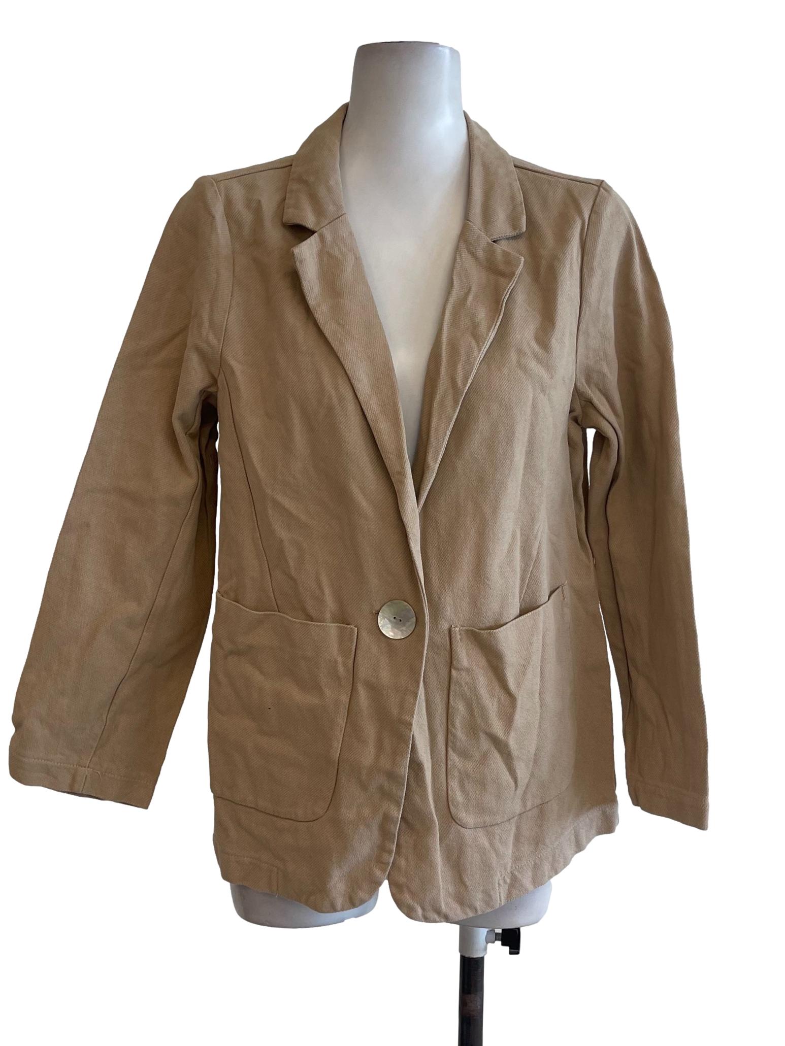 Khaki Fashion Blazer TEM