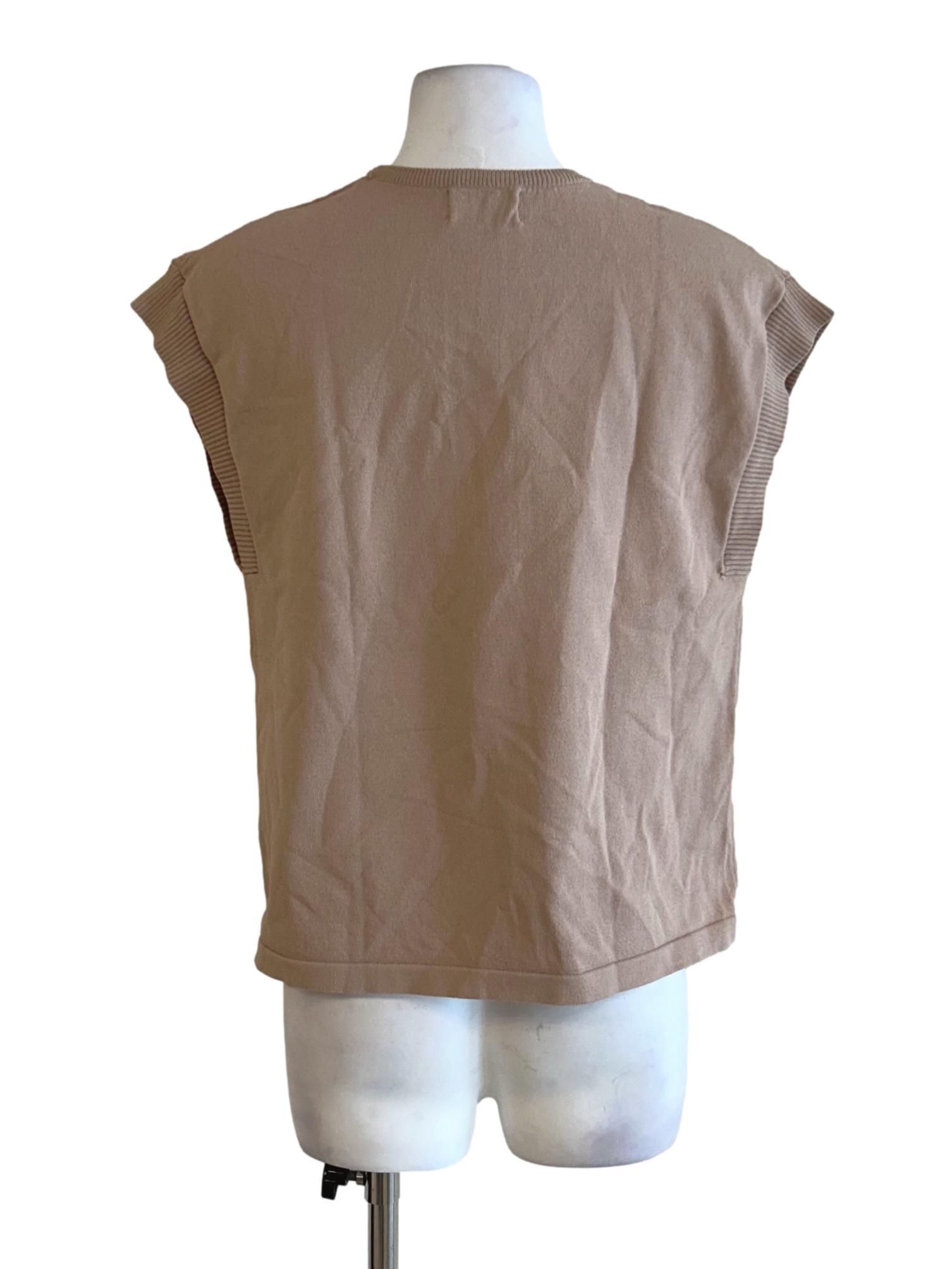 Nude Brown Knitted Top OSN