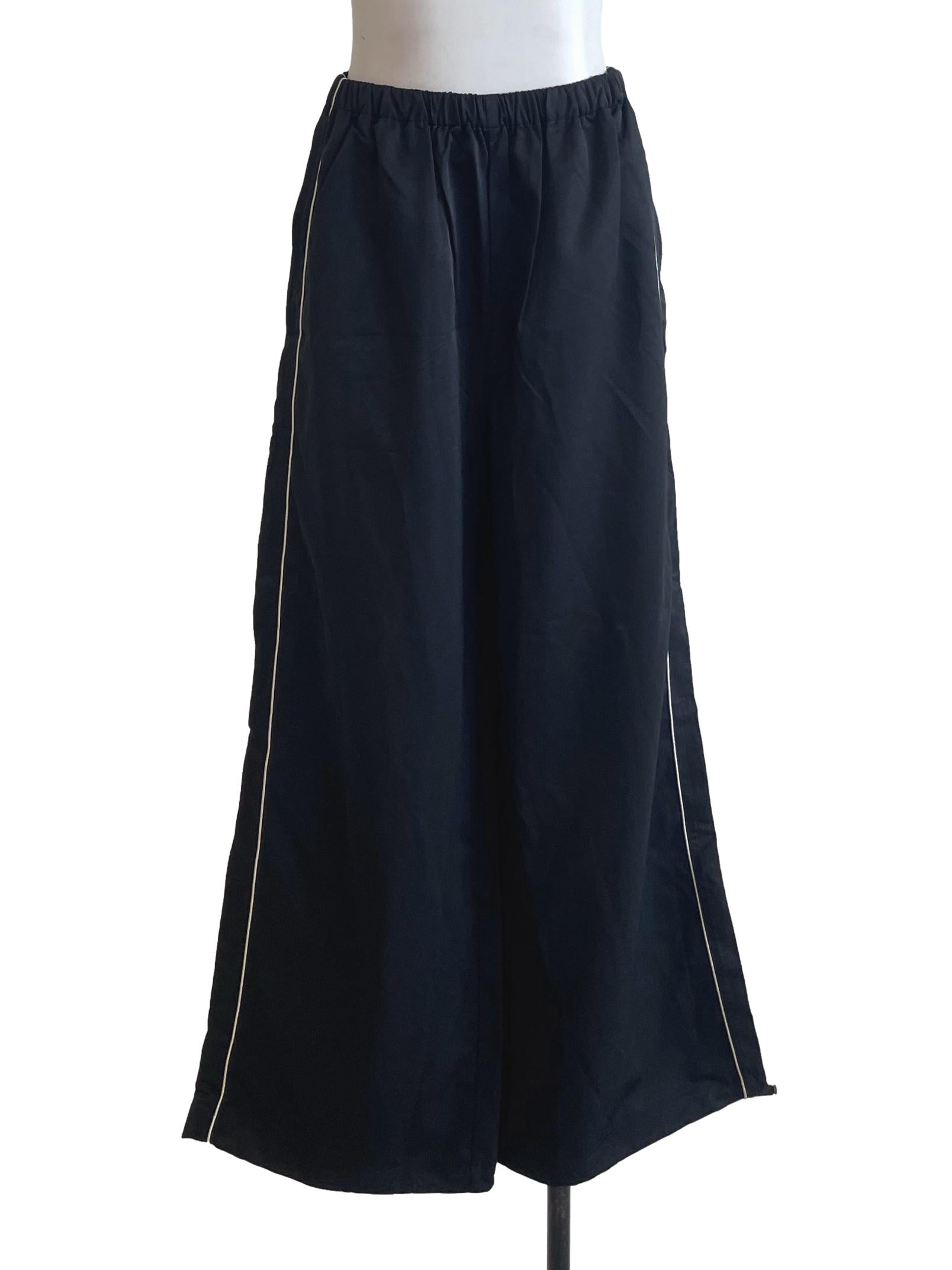 Black Wide Leg Tracksuit