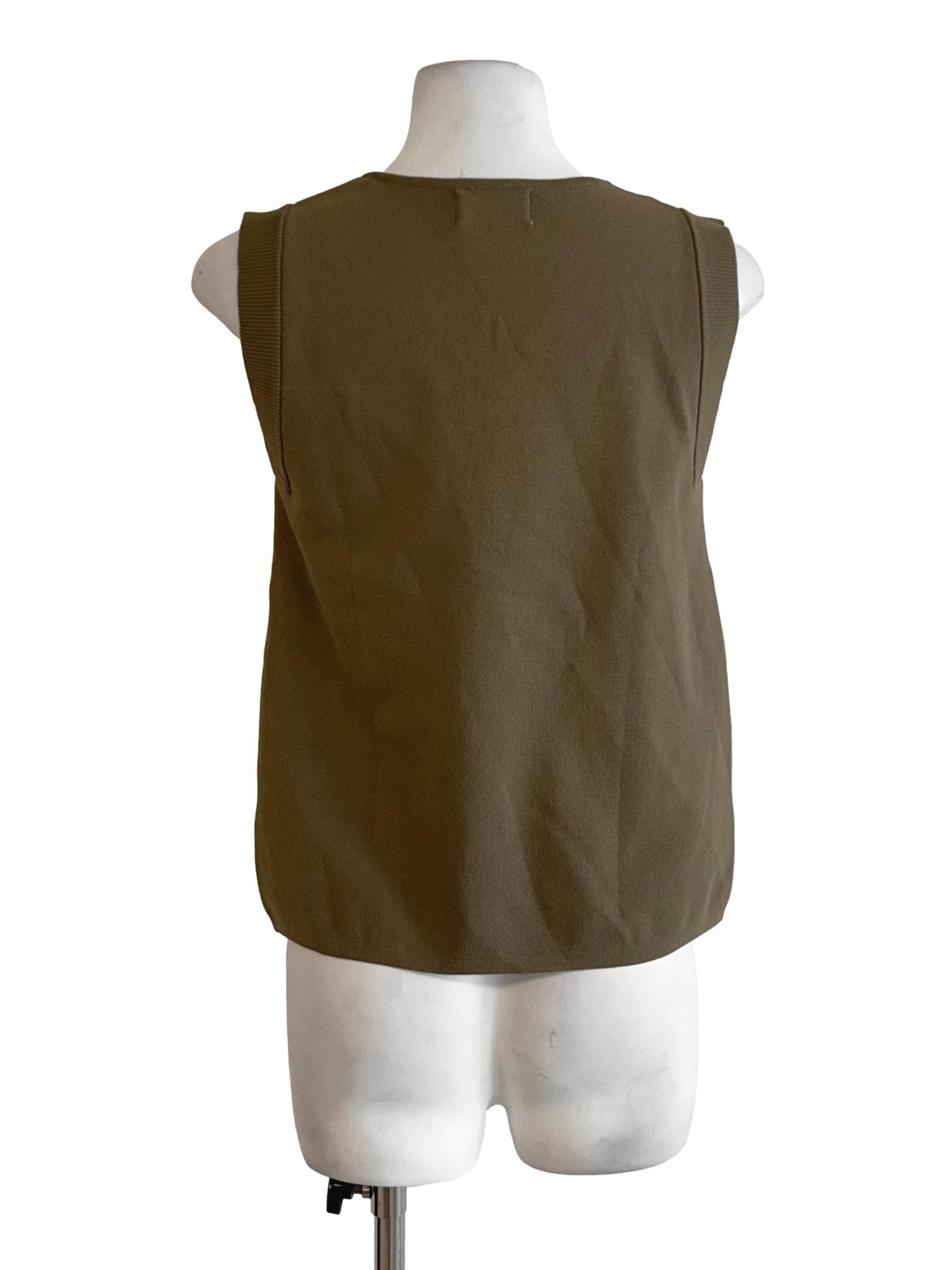 Pickle Green Knitted Top OSN