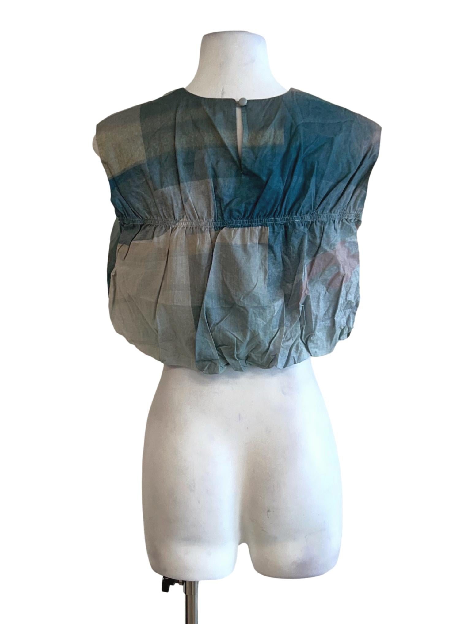 Frame Smocked Crop Top OSN