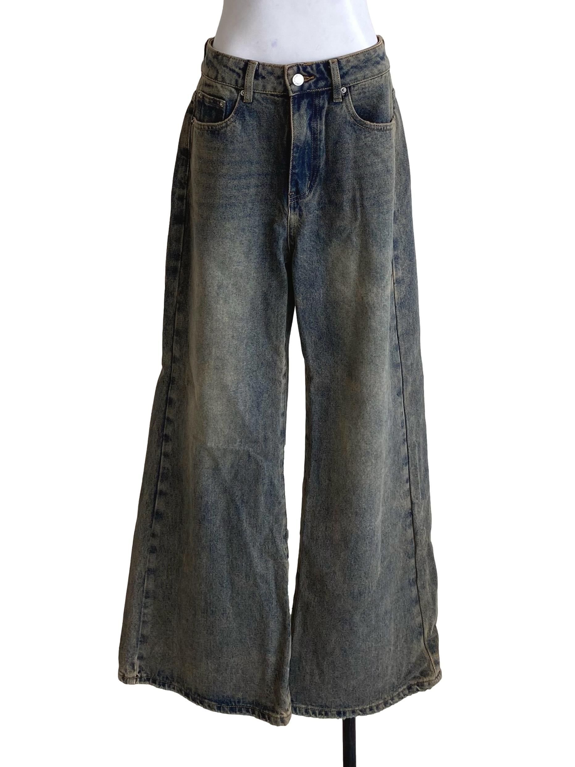 Delft Spruce Denim Blue Straight Cut Jeans YHF