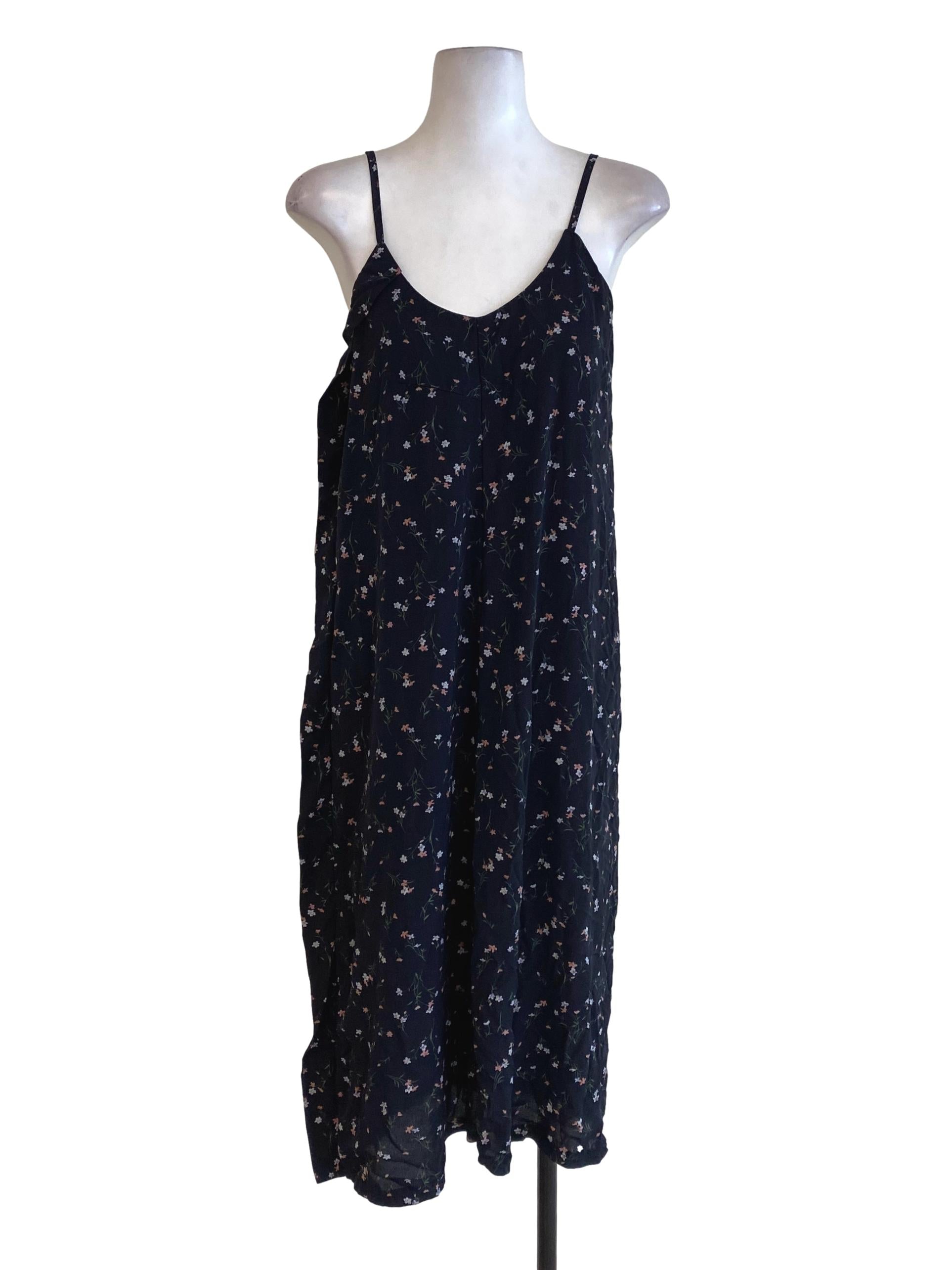 Black Floral Dress