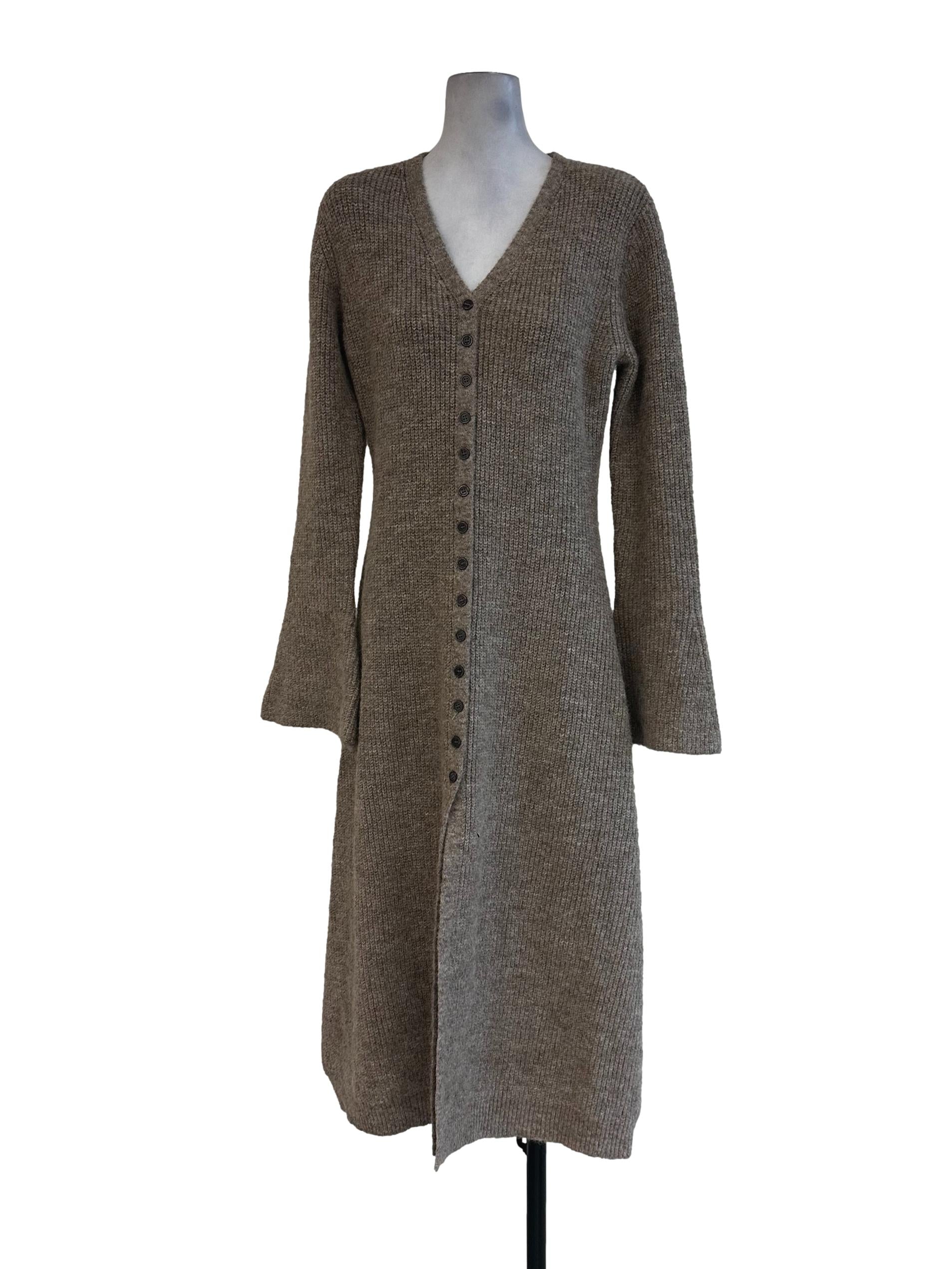 Hazelnut Beige Knitted Dress