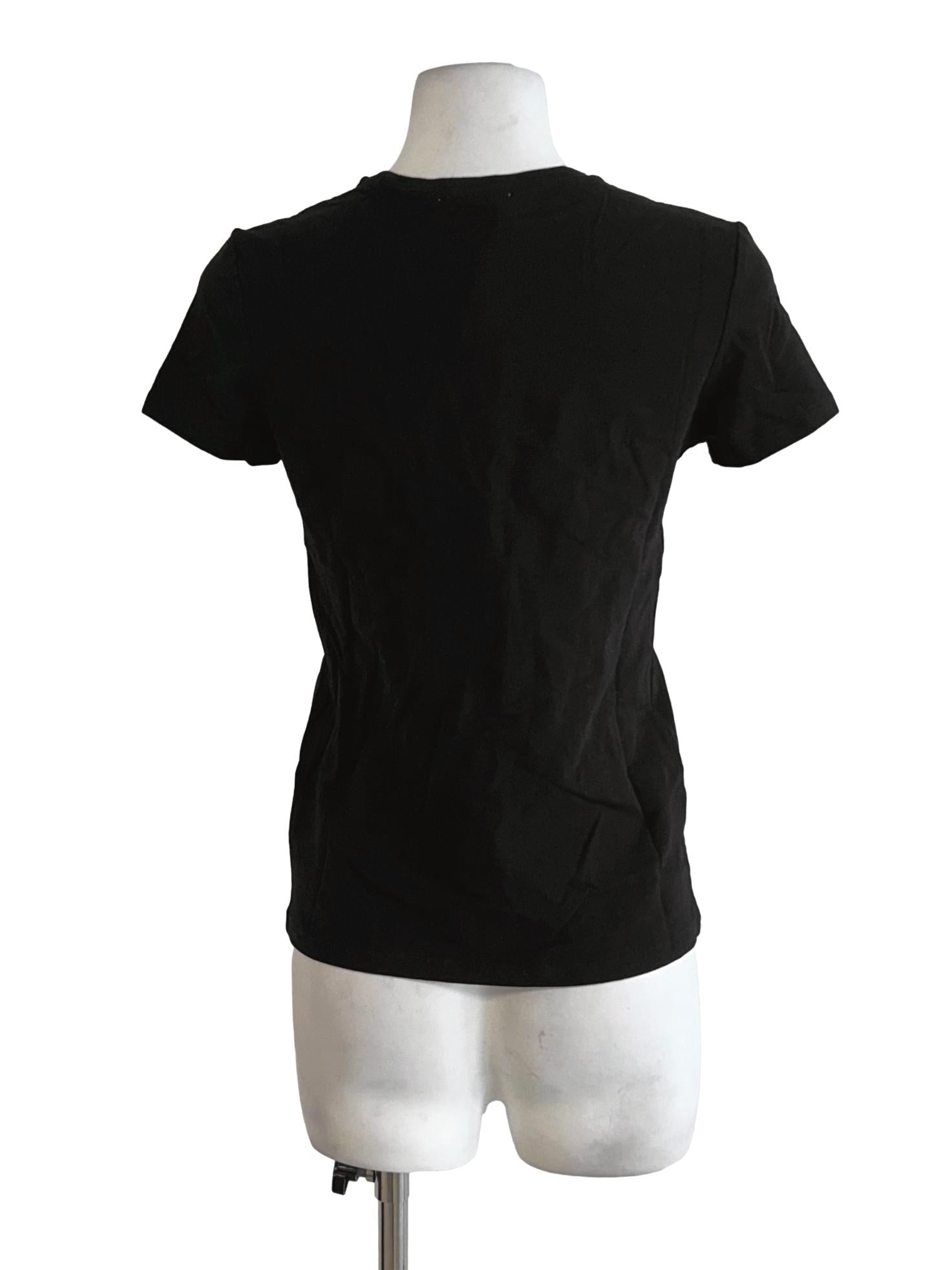 Black Classic Crew Neck Tee OSN