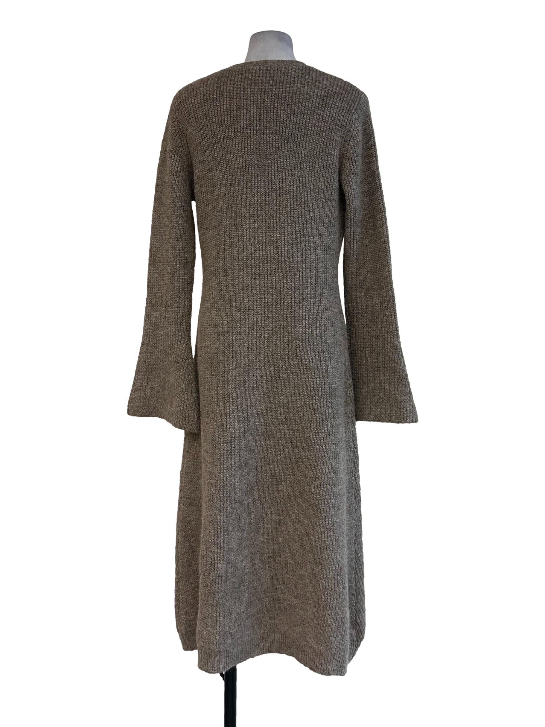 Hazelnut Beige Knitted Dress