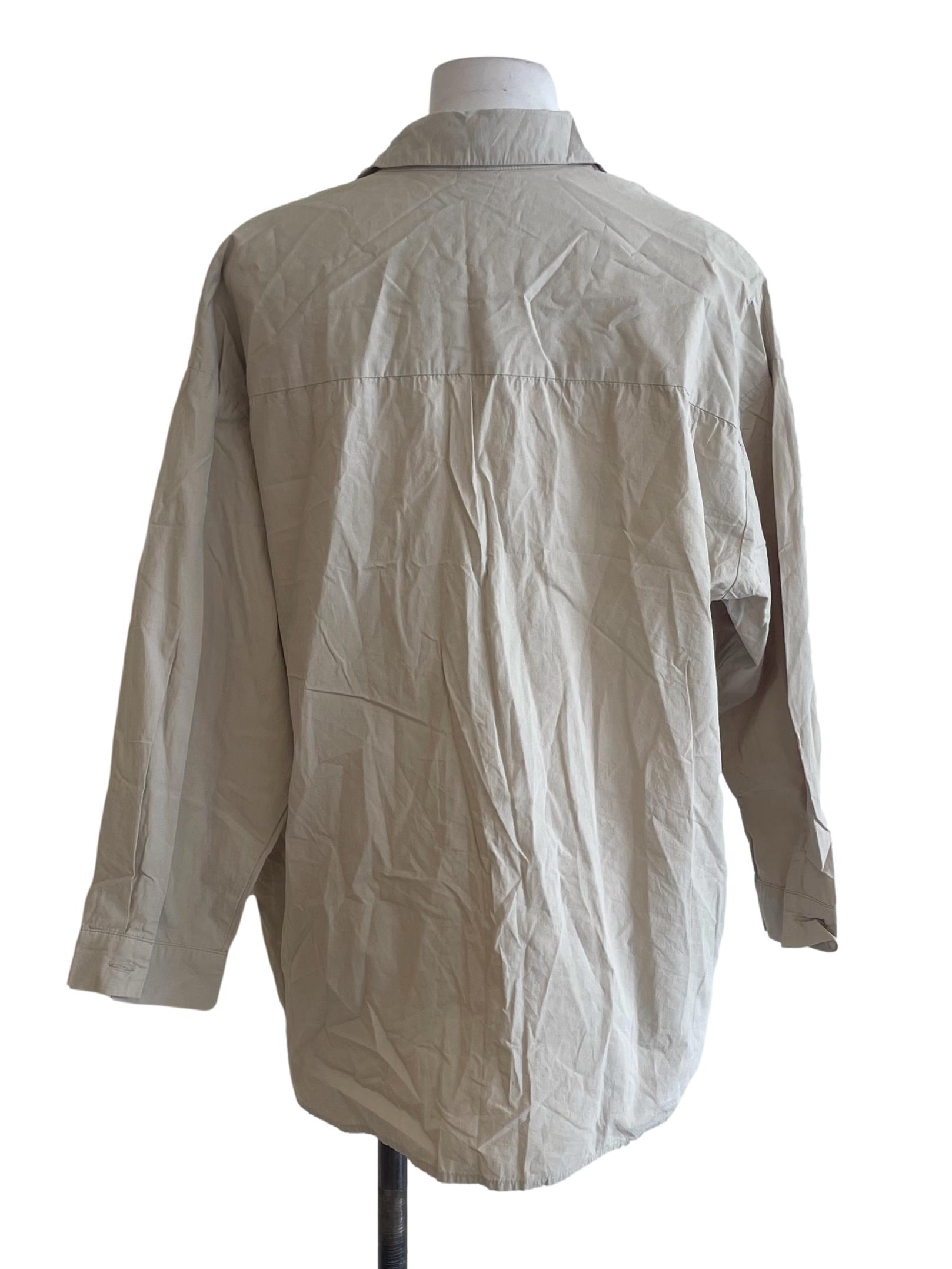 Khaki Oversized Shirt