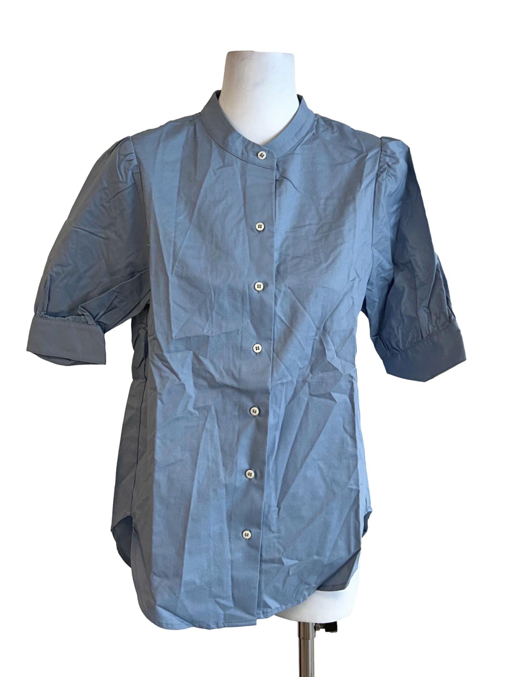 Organic Cotton Mandarin Collar Shirt OSN