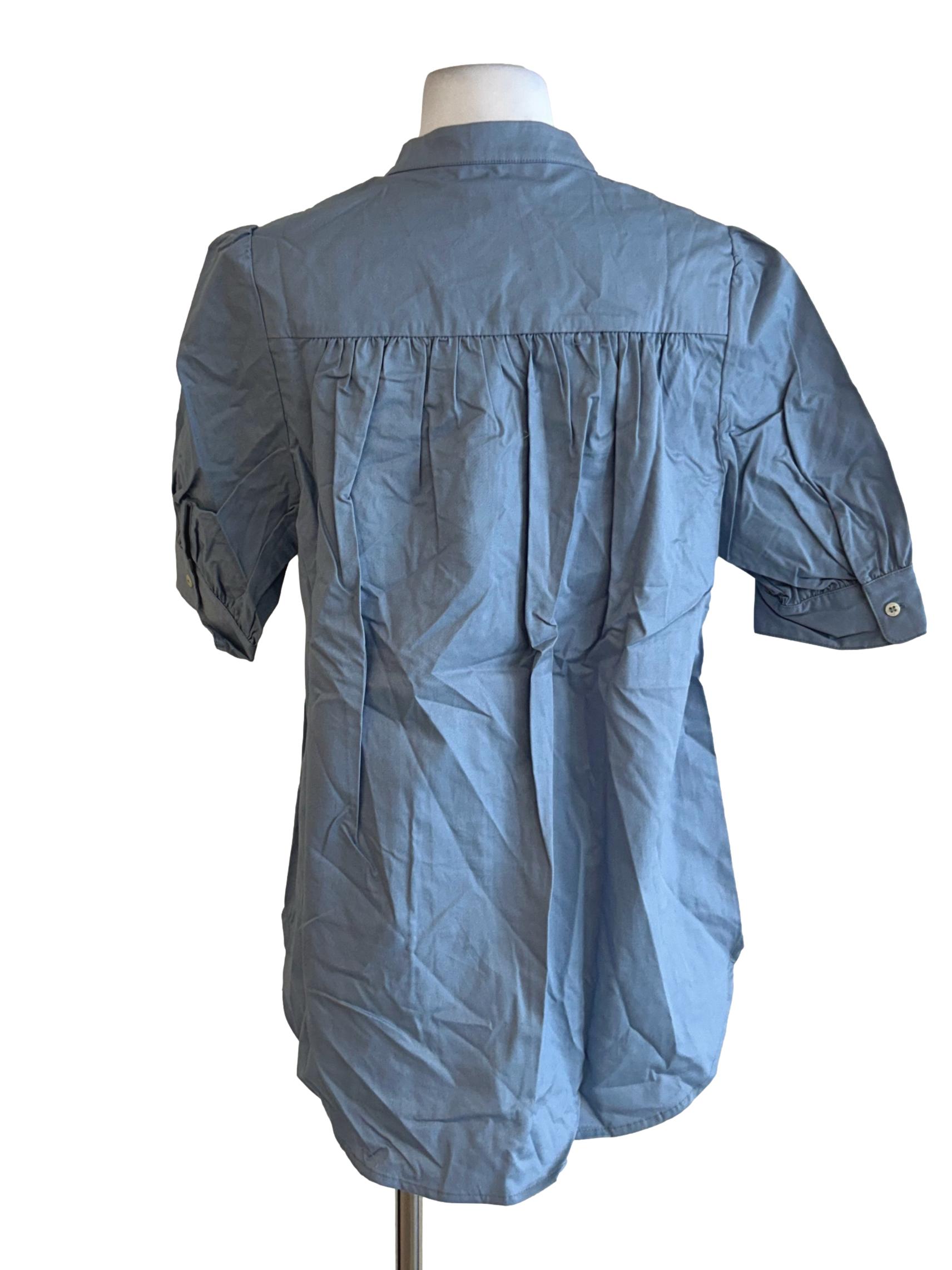 Organic Cotton Mandarin Collar Shirt OSN
